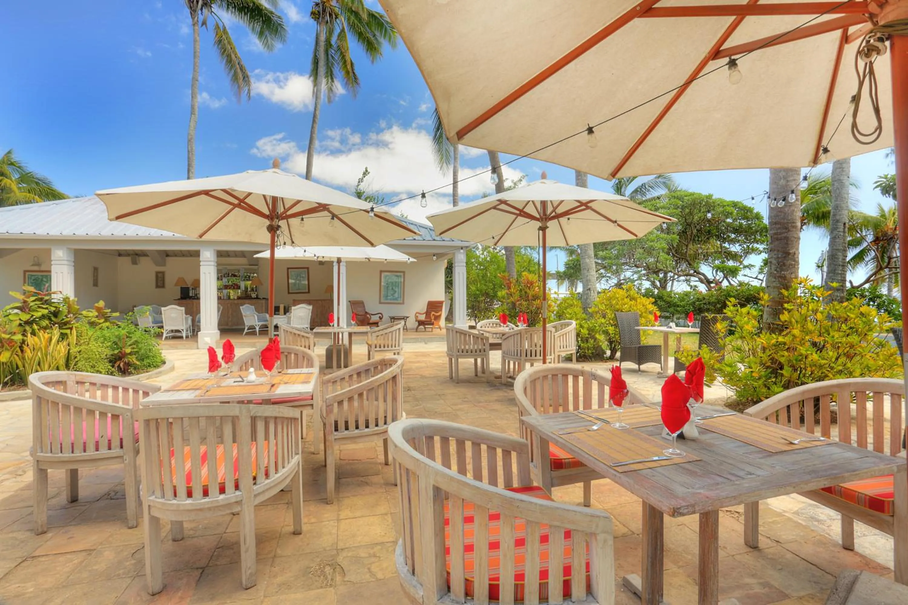 Restaurant/places to eat in Cocotiers Hotel - Rodrigues