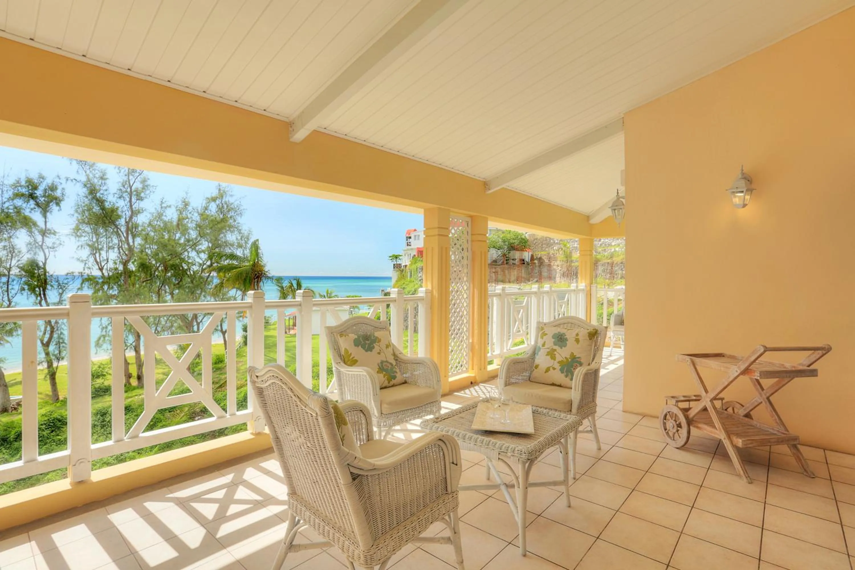 Balcony/Terrace in Cocotiers Hotel - Rodrigues