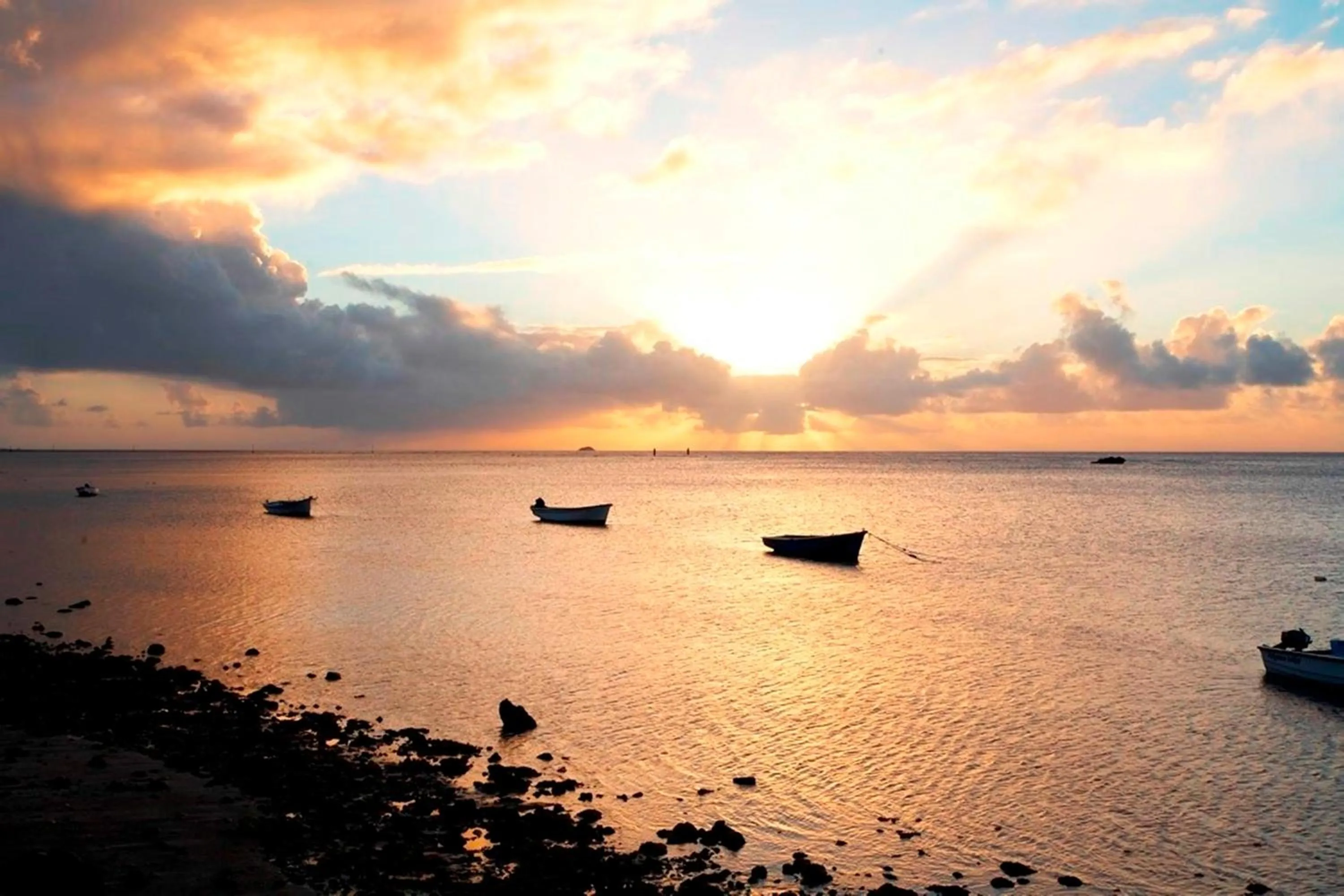 Beach in Cocotiers Hotel - Rodrigues