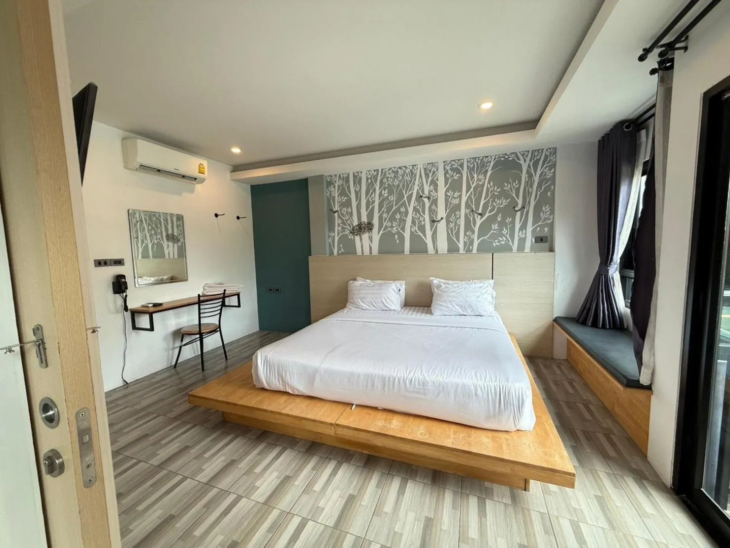 Bed in Sor Kor Sor Resort