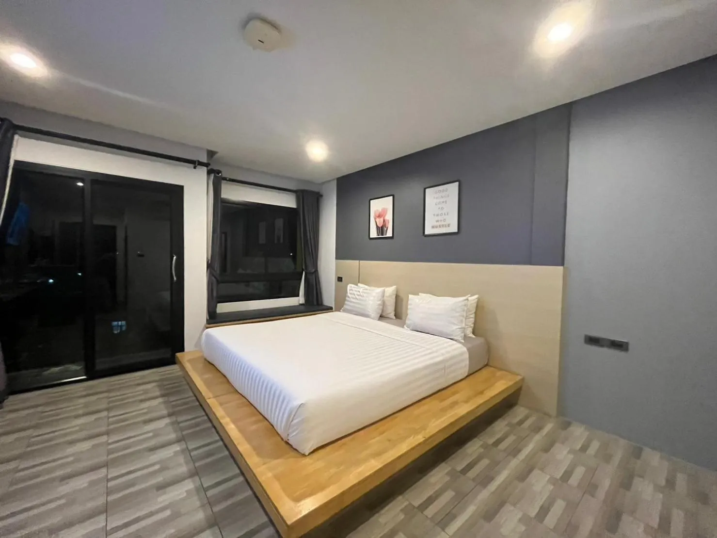 Bed in Sor Kor Sor Resort
