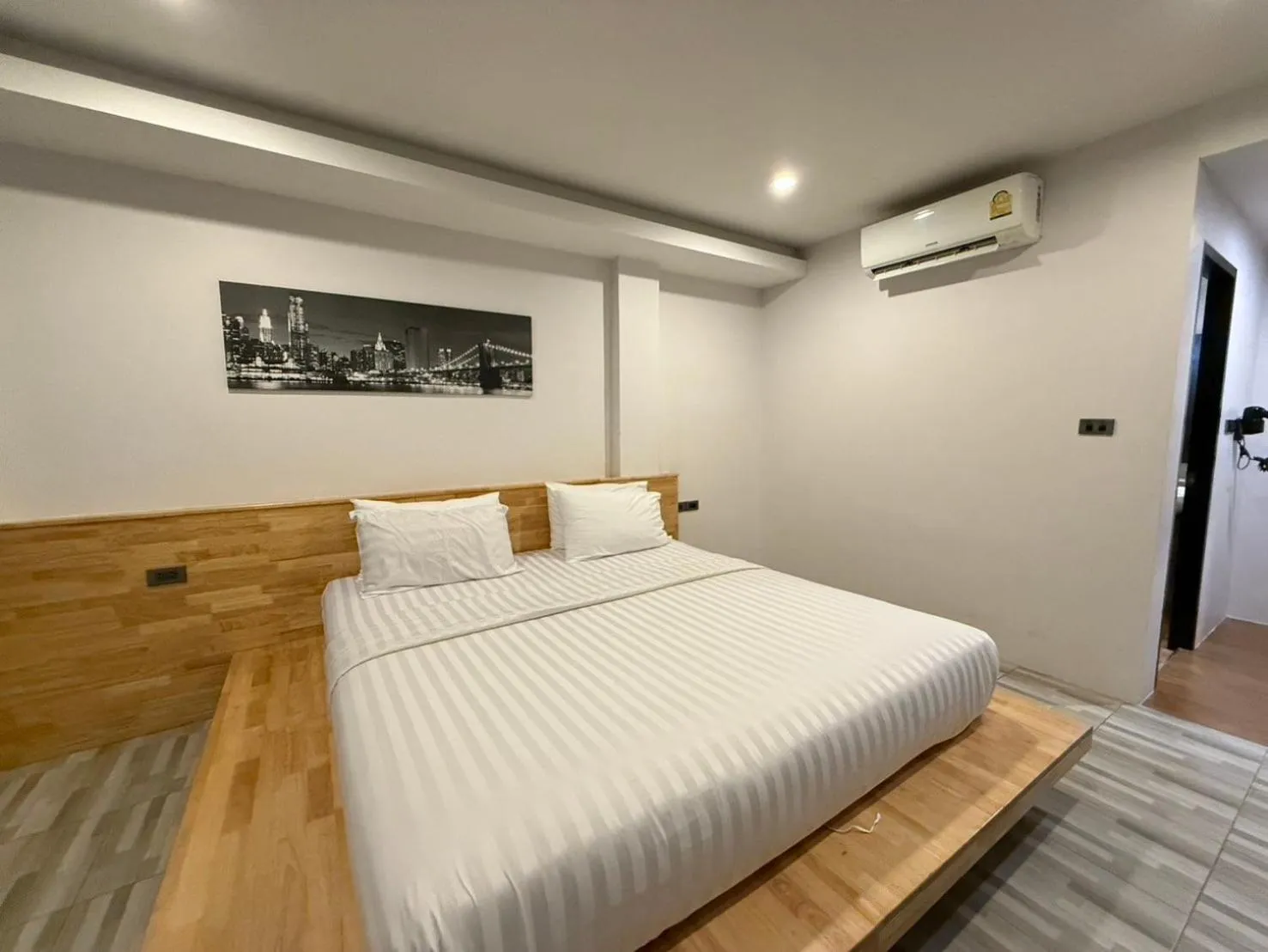 Bed in Sor Kor Sor Resort