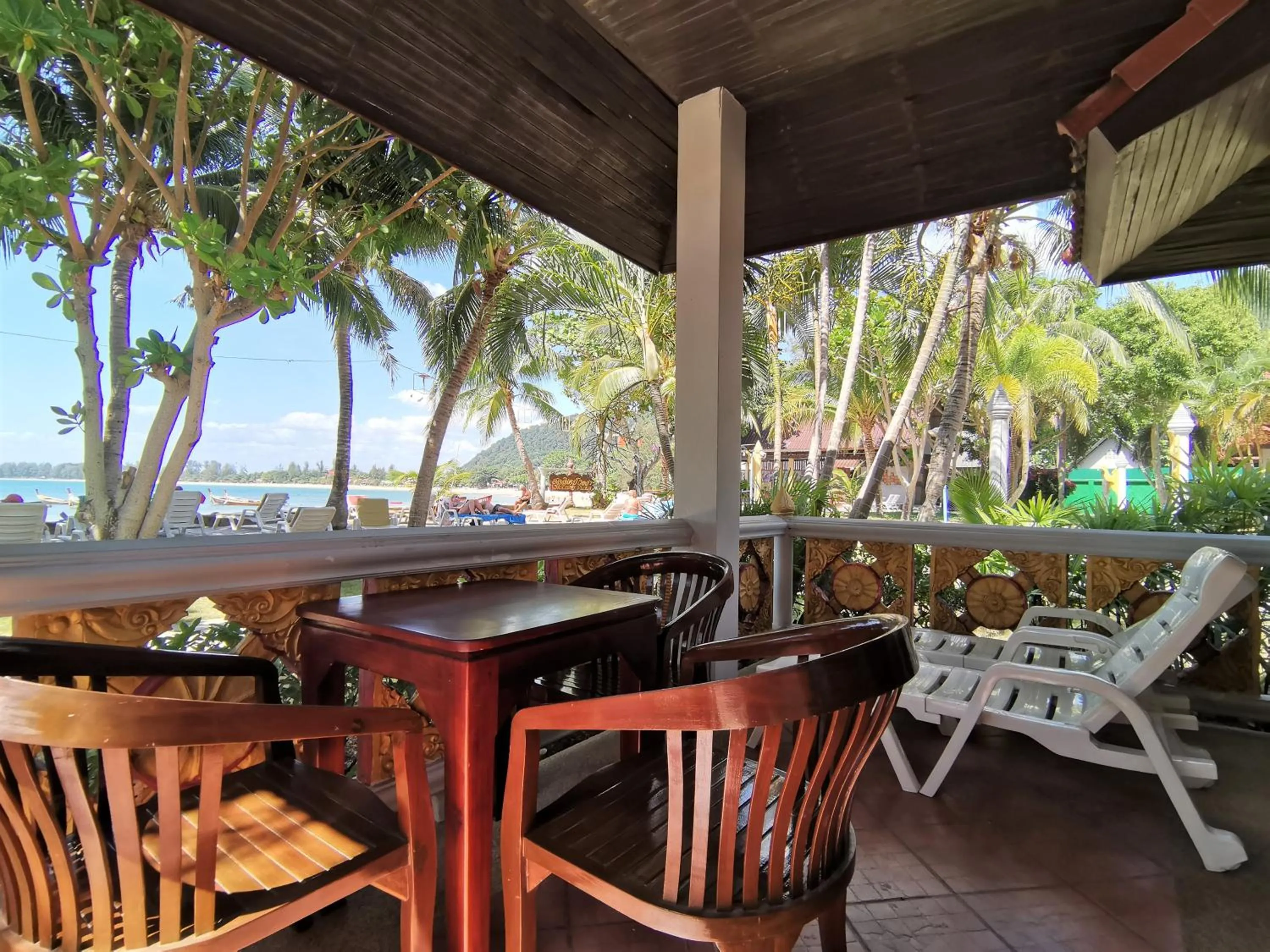 Patio in Holiday Villa, Lanta