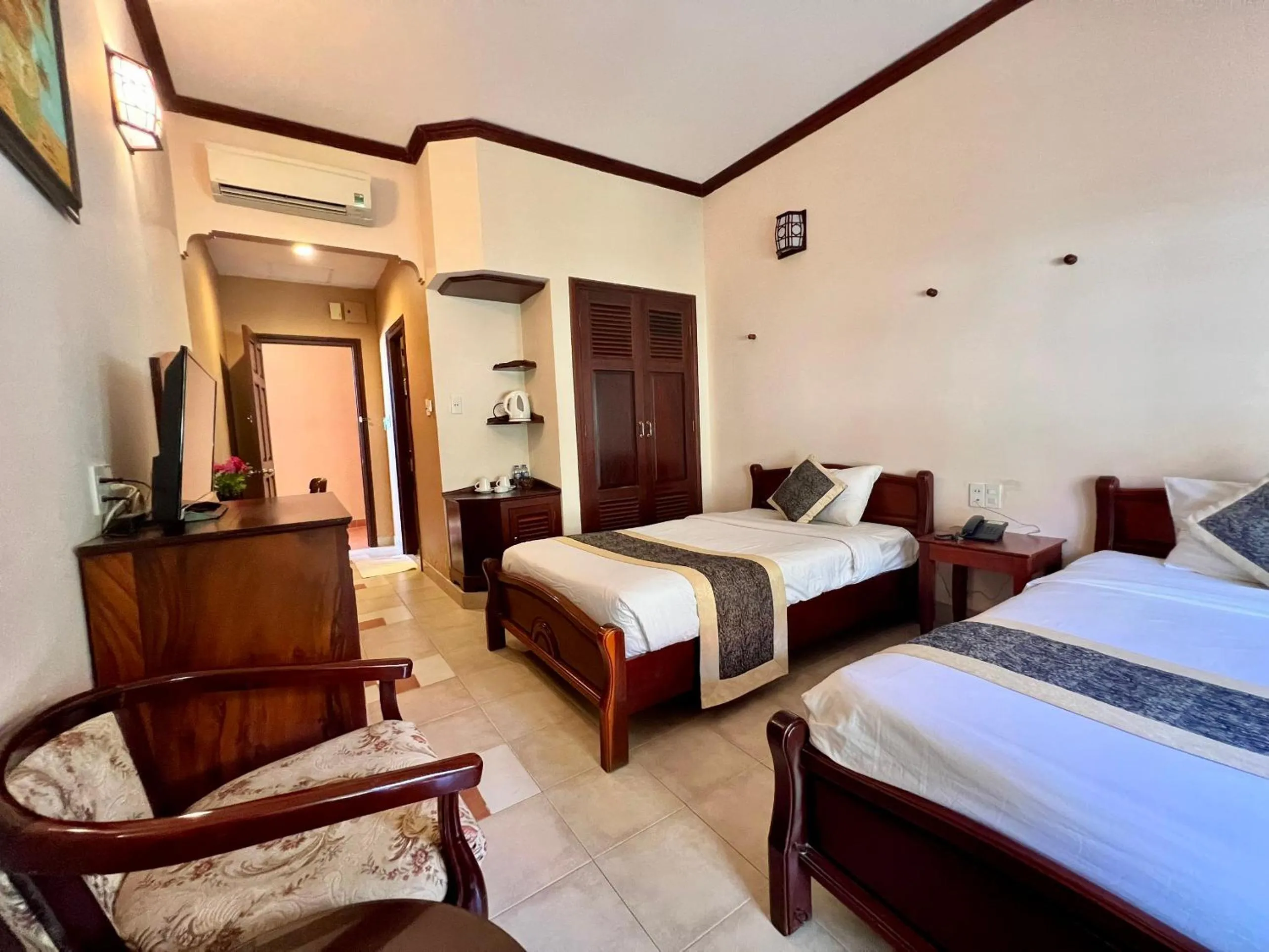 Bed in Canary Beach Resort