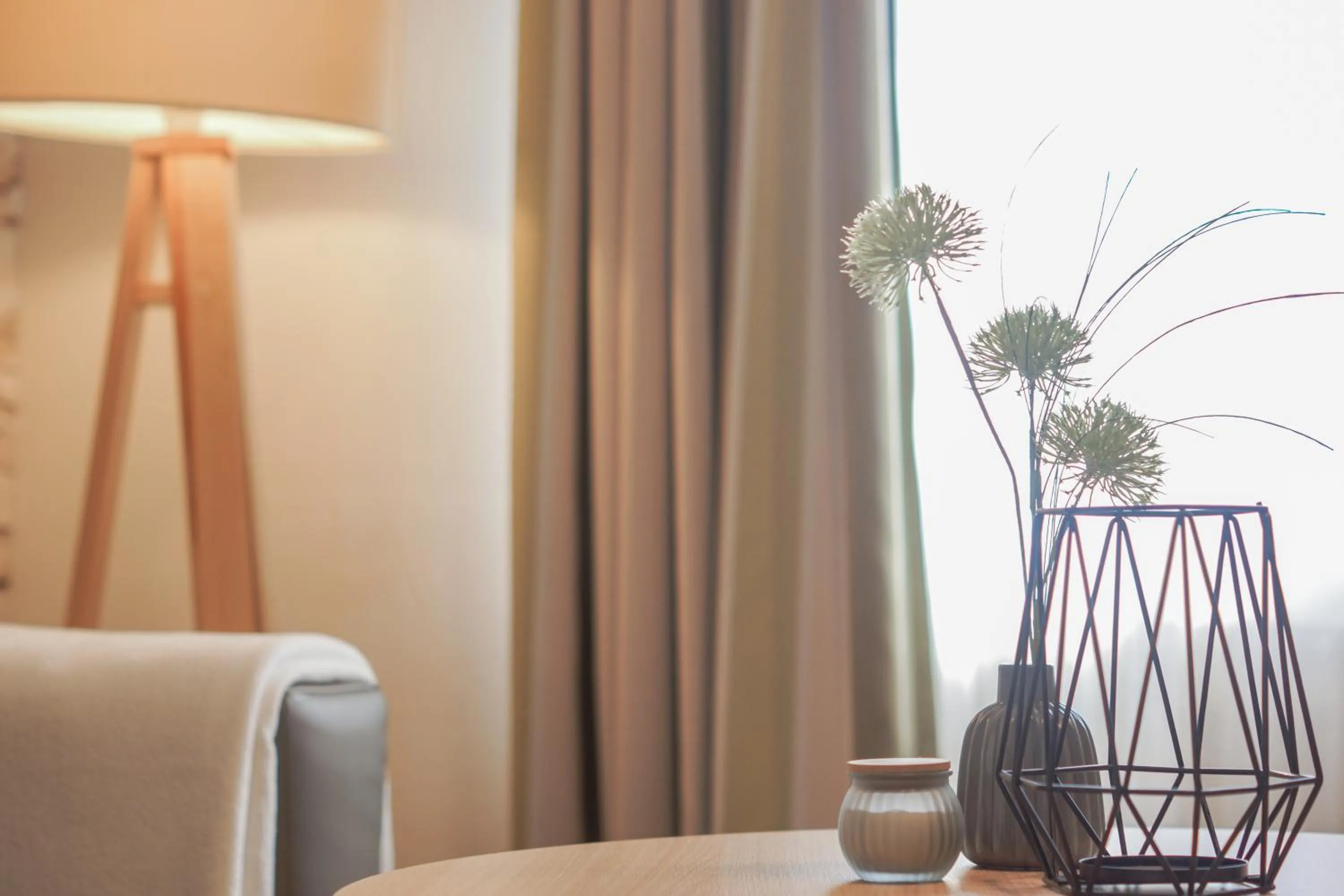 Seating area in Hotel Garni in der Breite