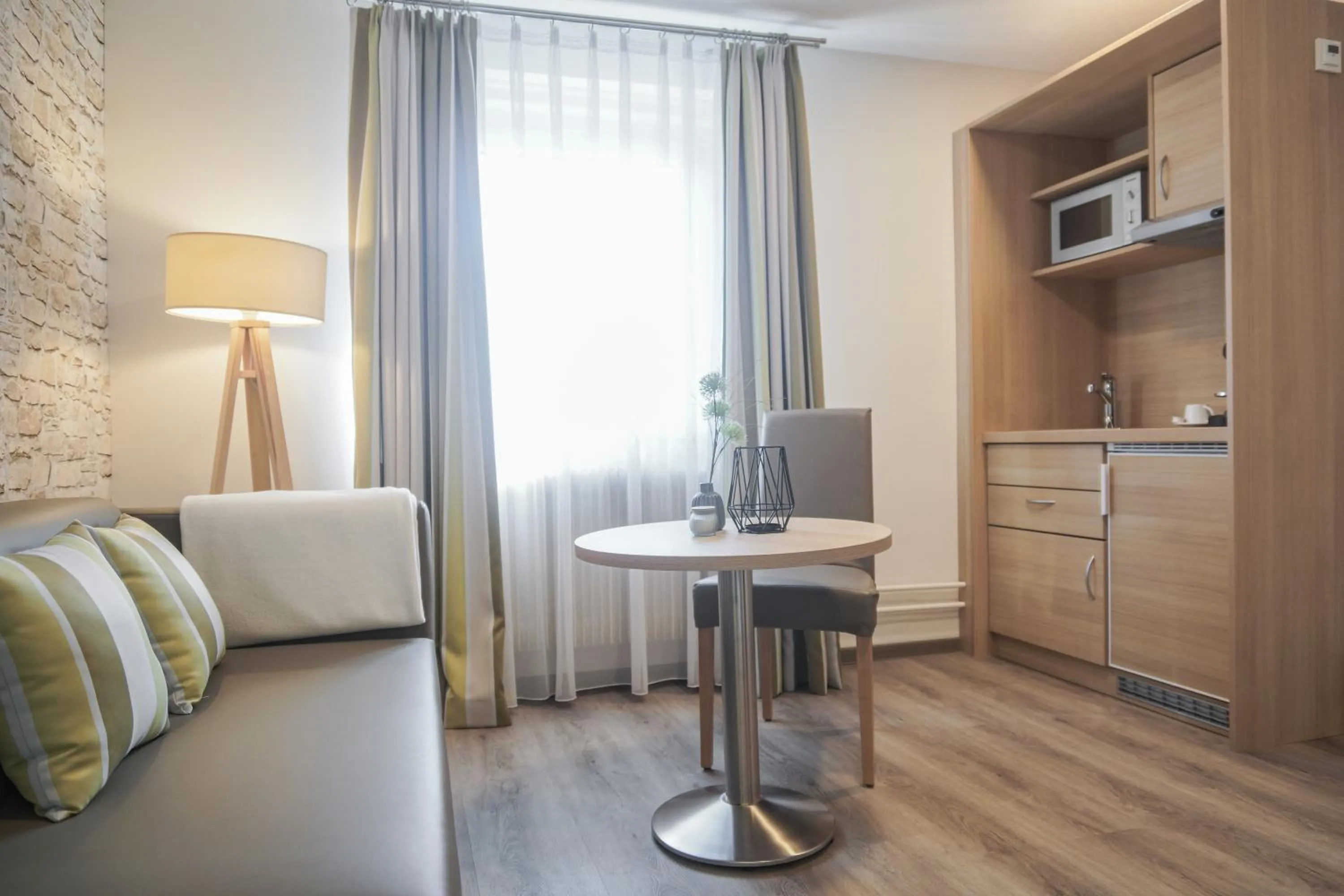 Seating area in Hotel Garni in der Breite