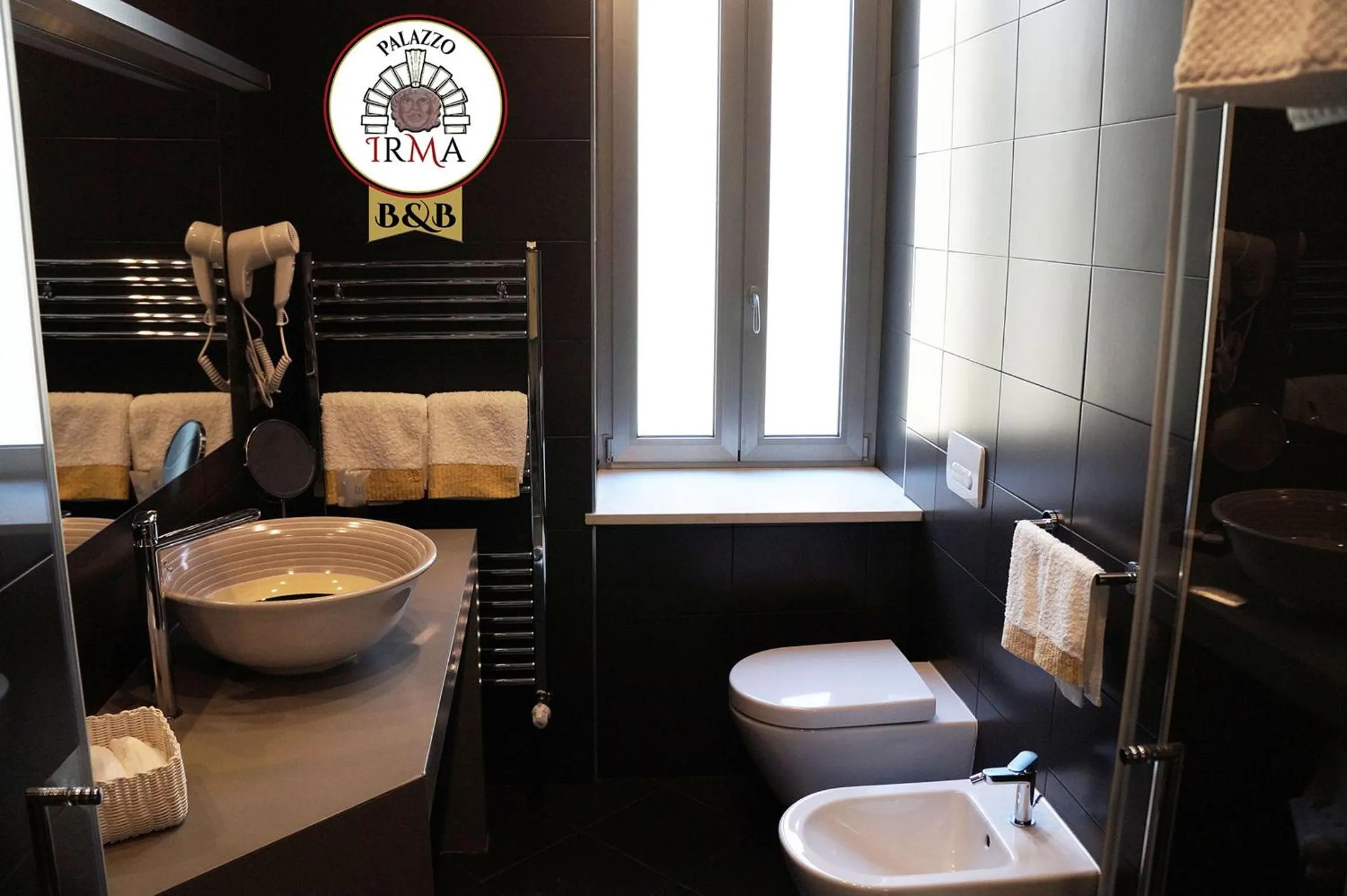 Toilet in Palazzo IrMa - Hotel - B&B Luxury