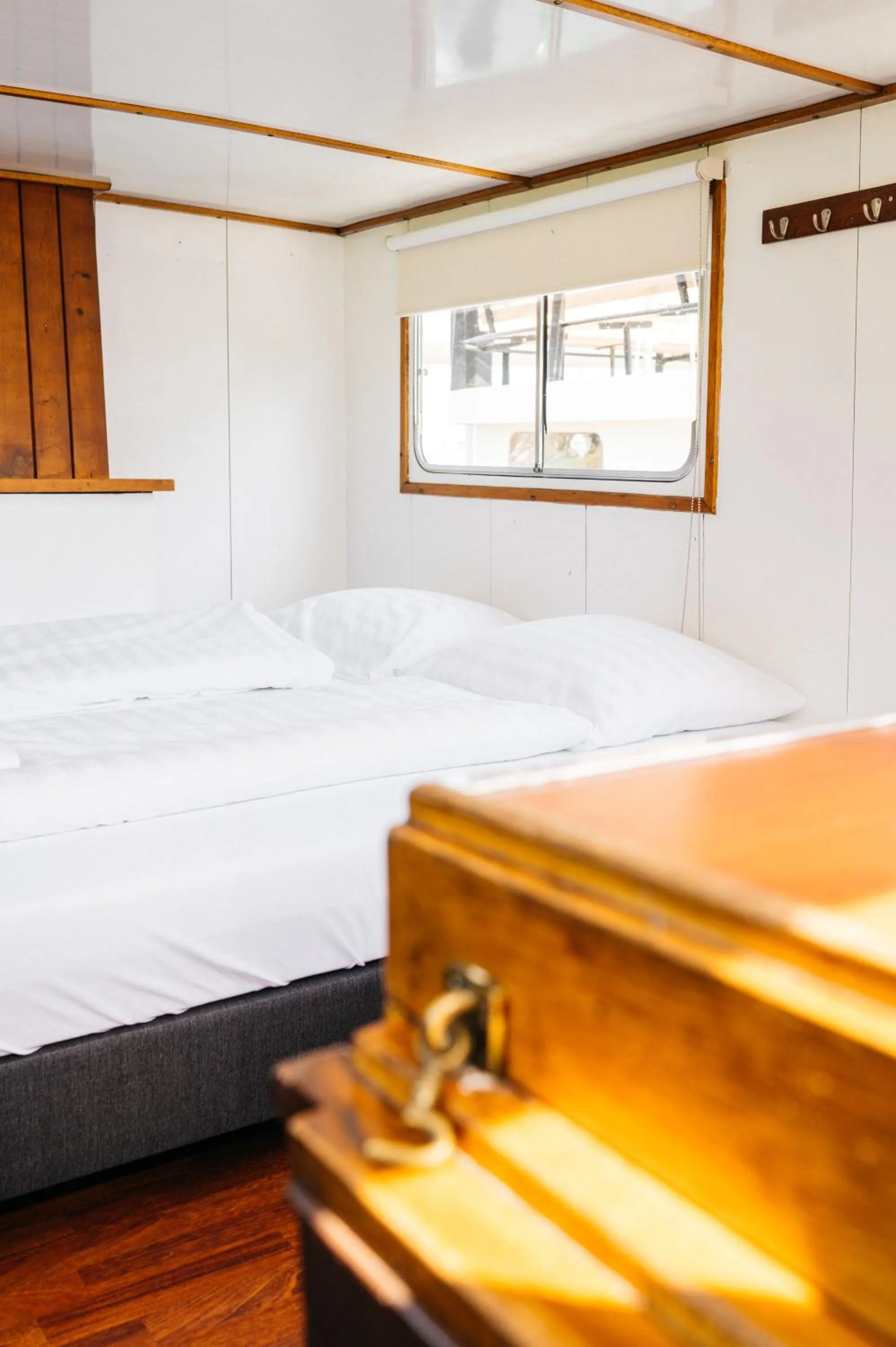 Bed in Botel Maastricht