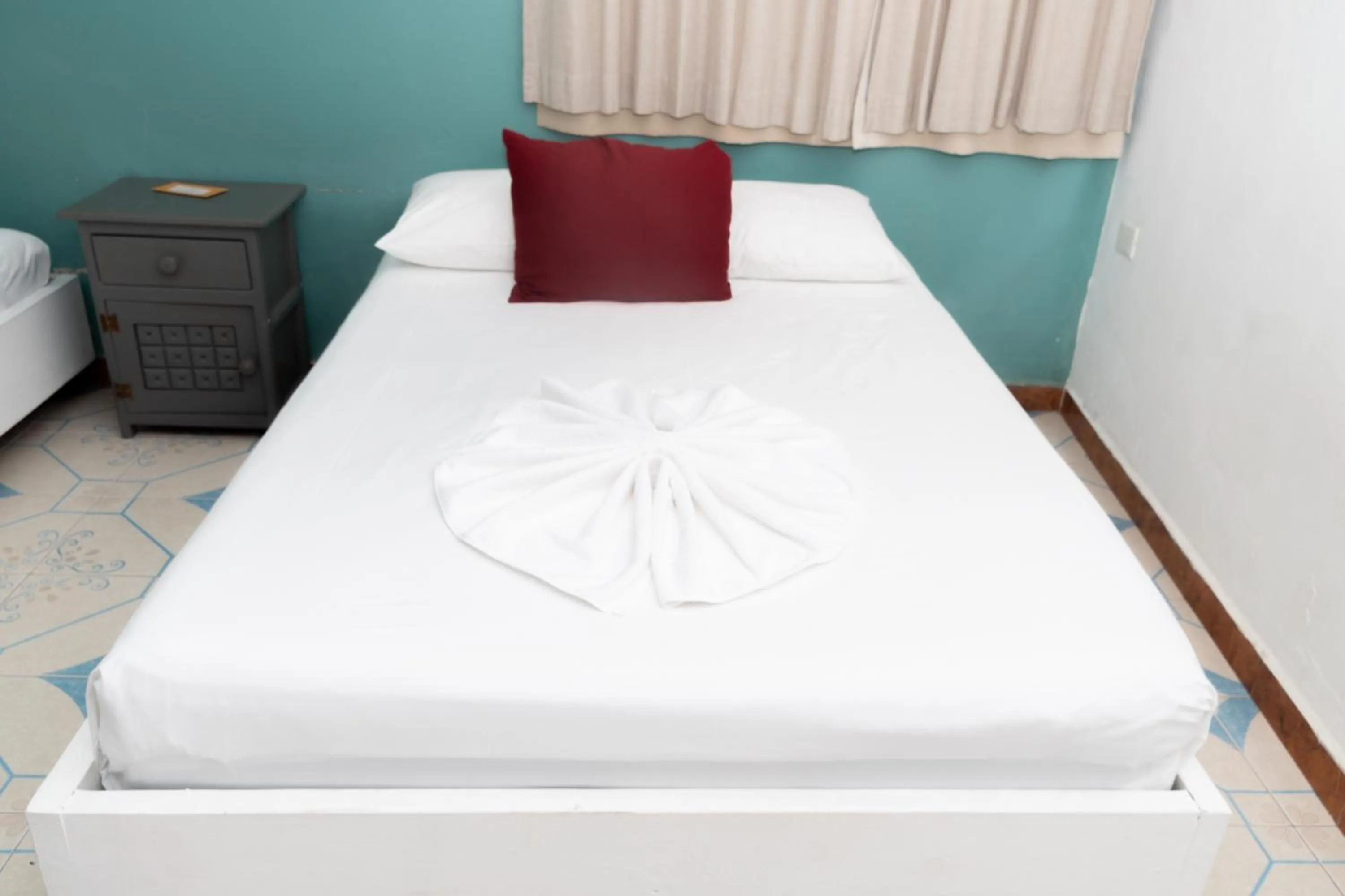 Bedroom, Bed in Casa Colonial Tulum