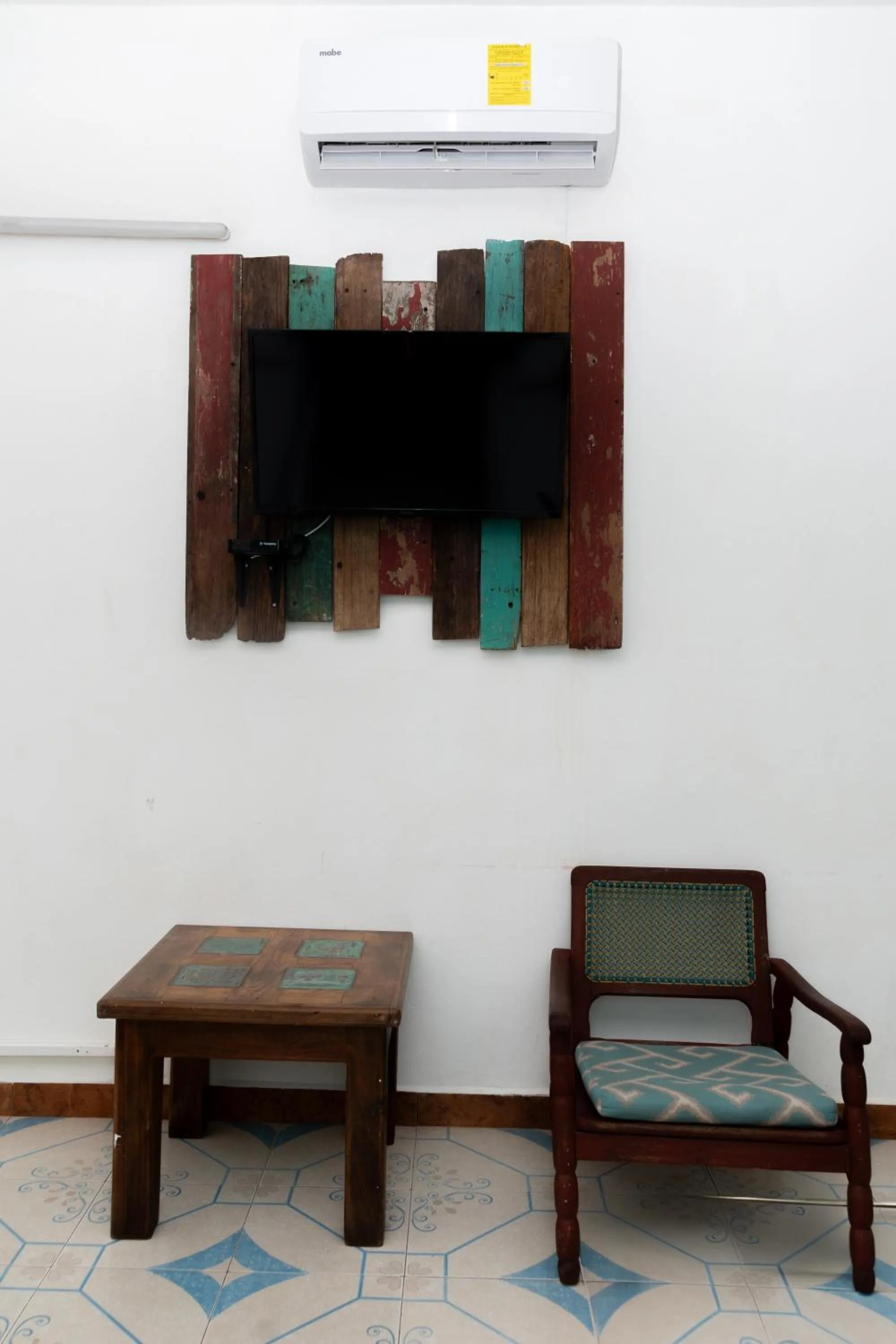 Seating area in Casa Colonial Tulum