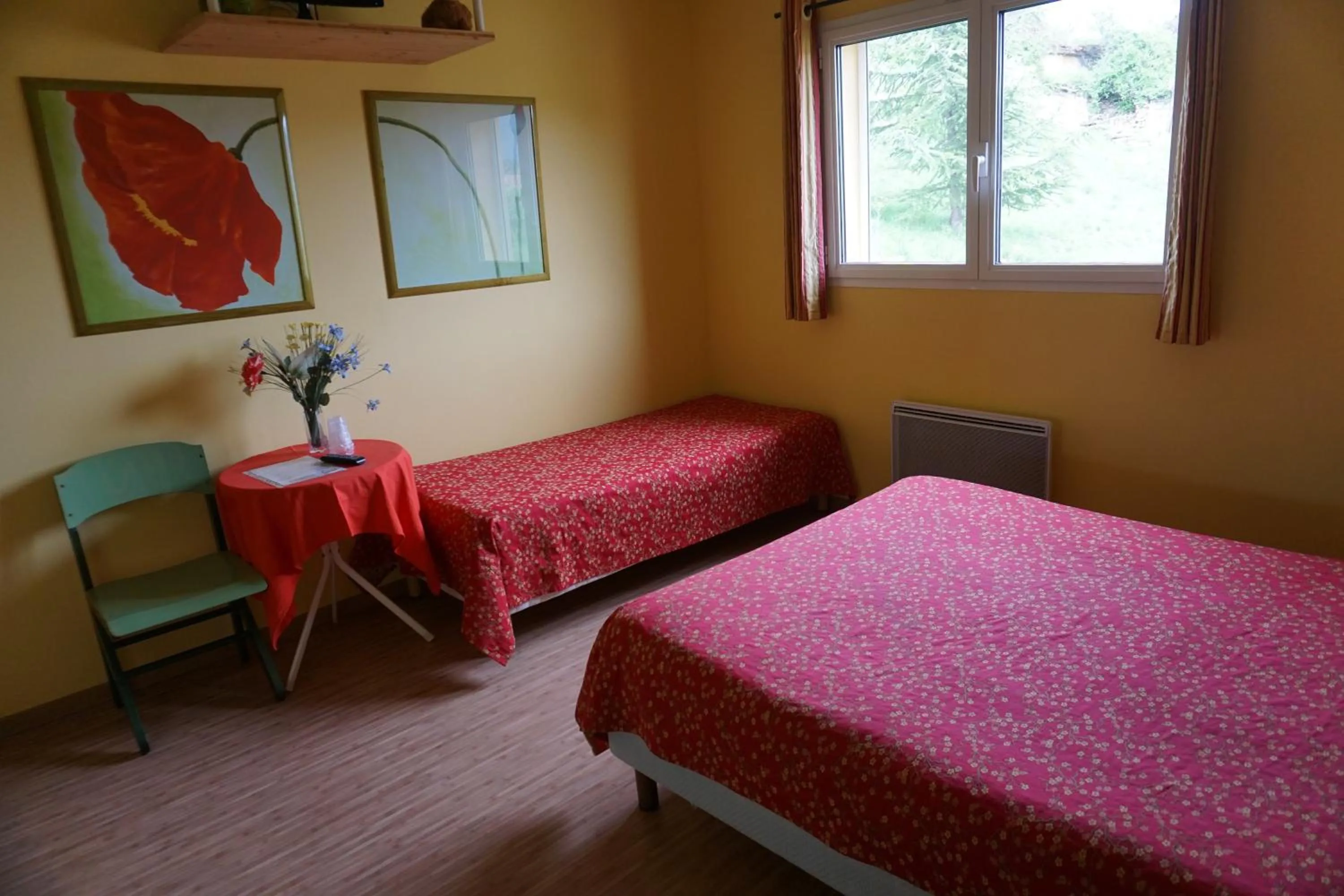 Bed in Gîte des Grands Causses