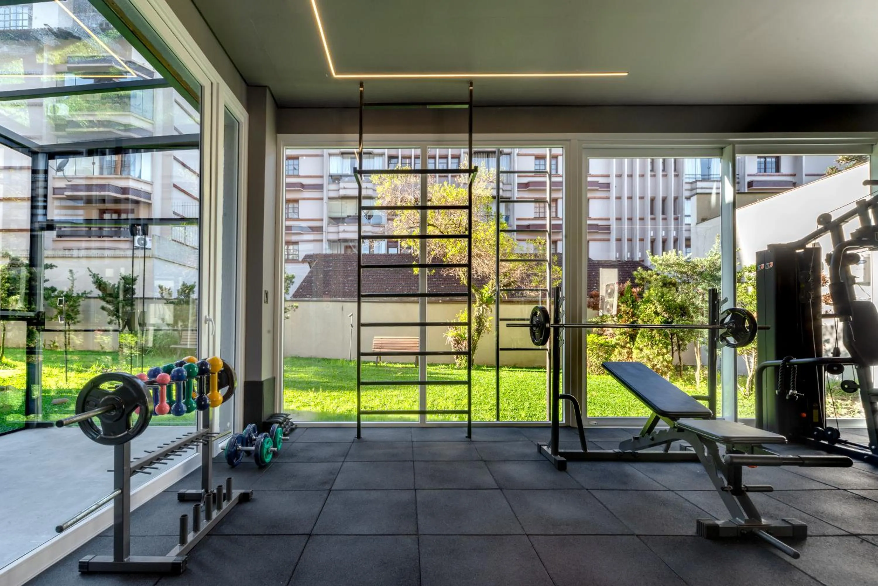 Fitness centre/facilities in Hotel Laghetto Stilo Borges Oficial