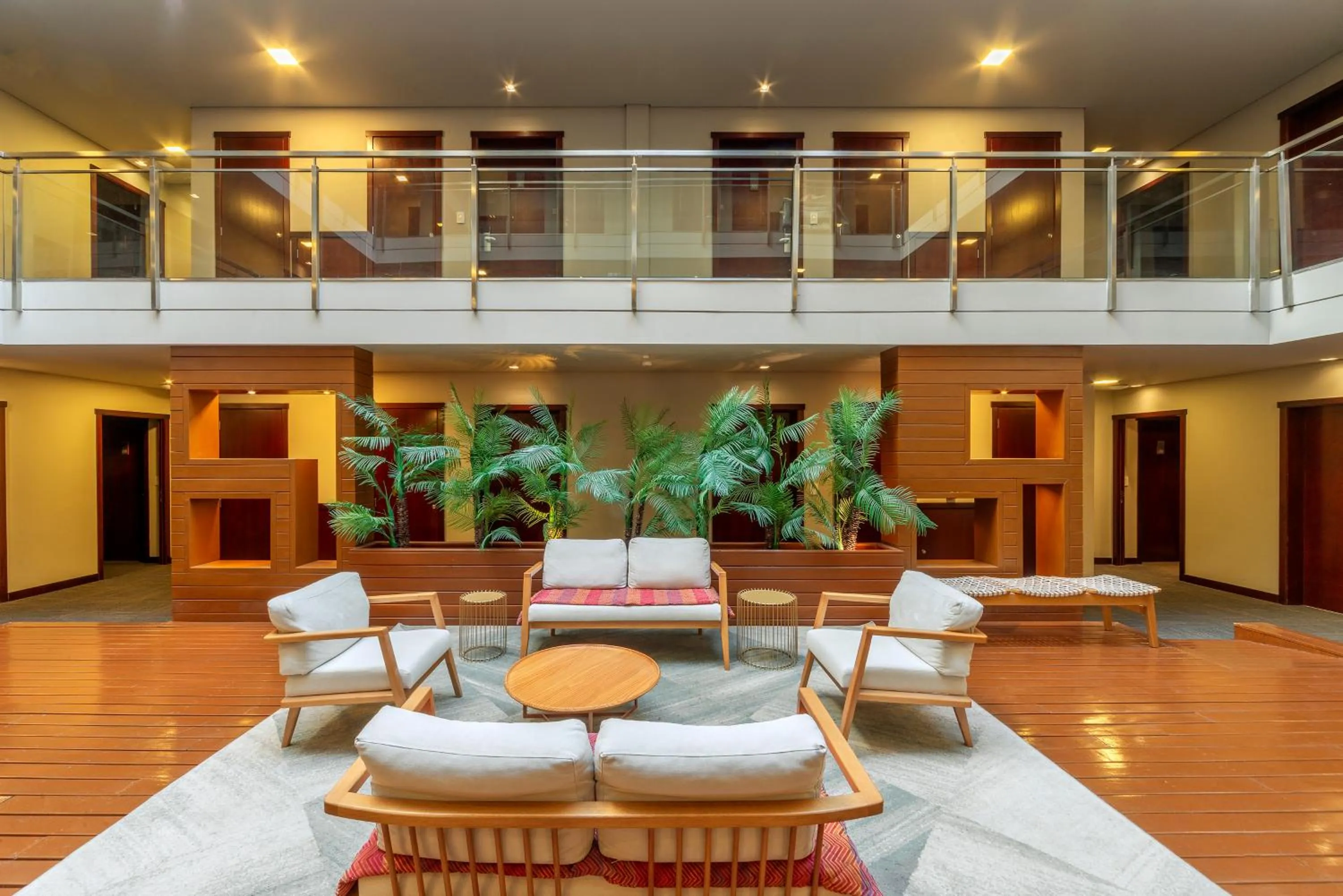 Garden view in Hotel Laghetto Stilo Borges Oficial