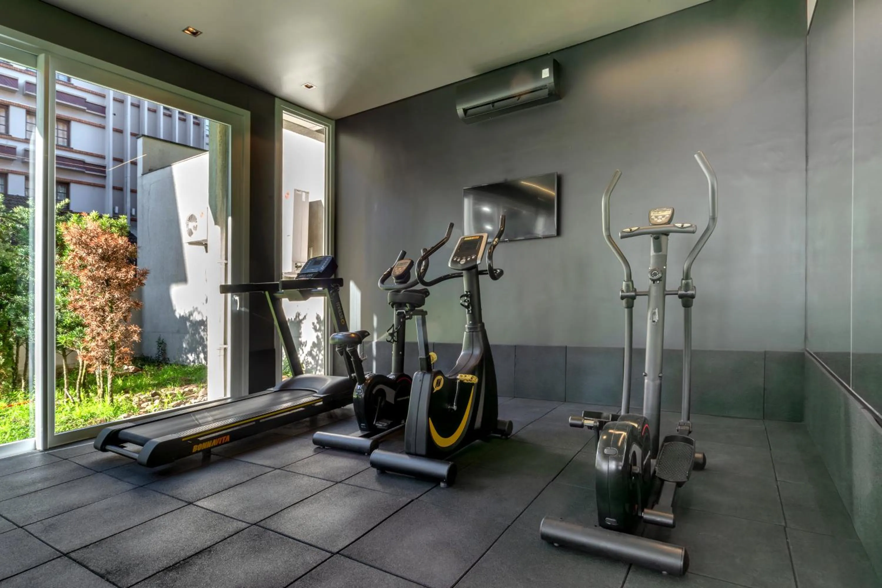 Fitness centre/facilities in Hotel Laghetto Stilo Borges Oficial