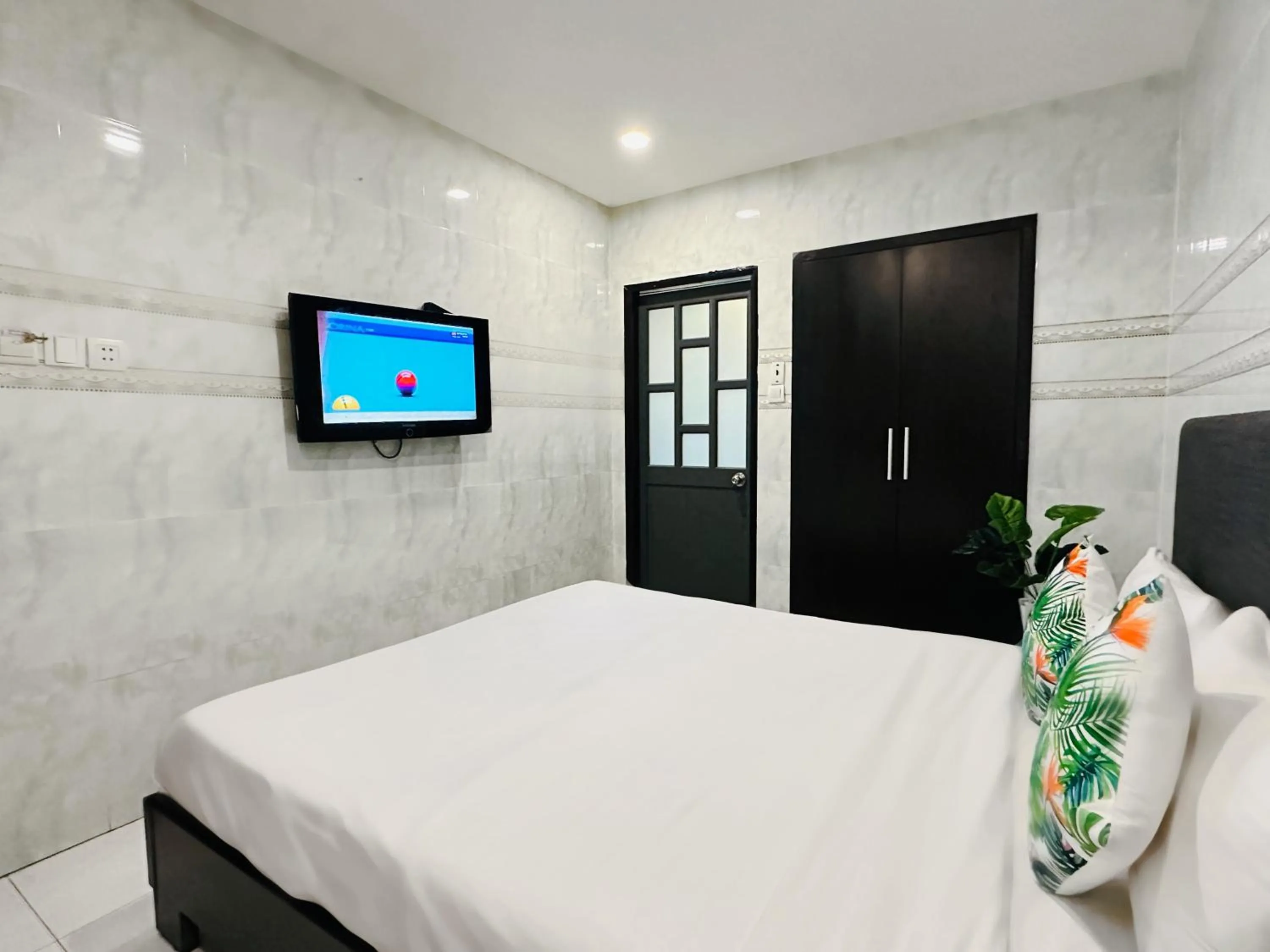 Bed in Centana Ben Thanh Hotel