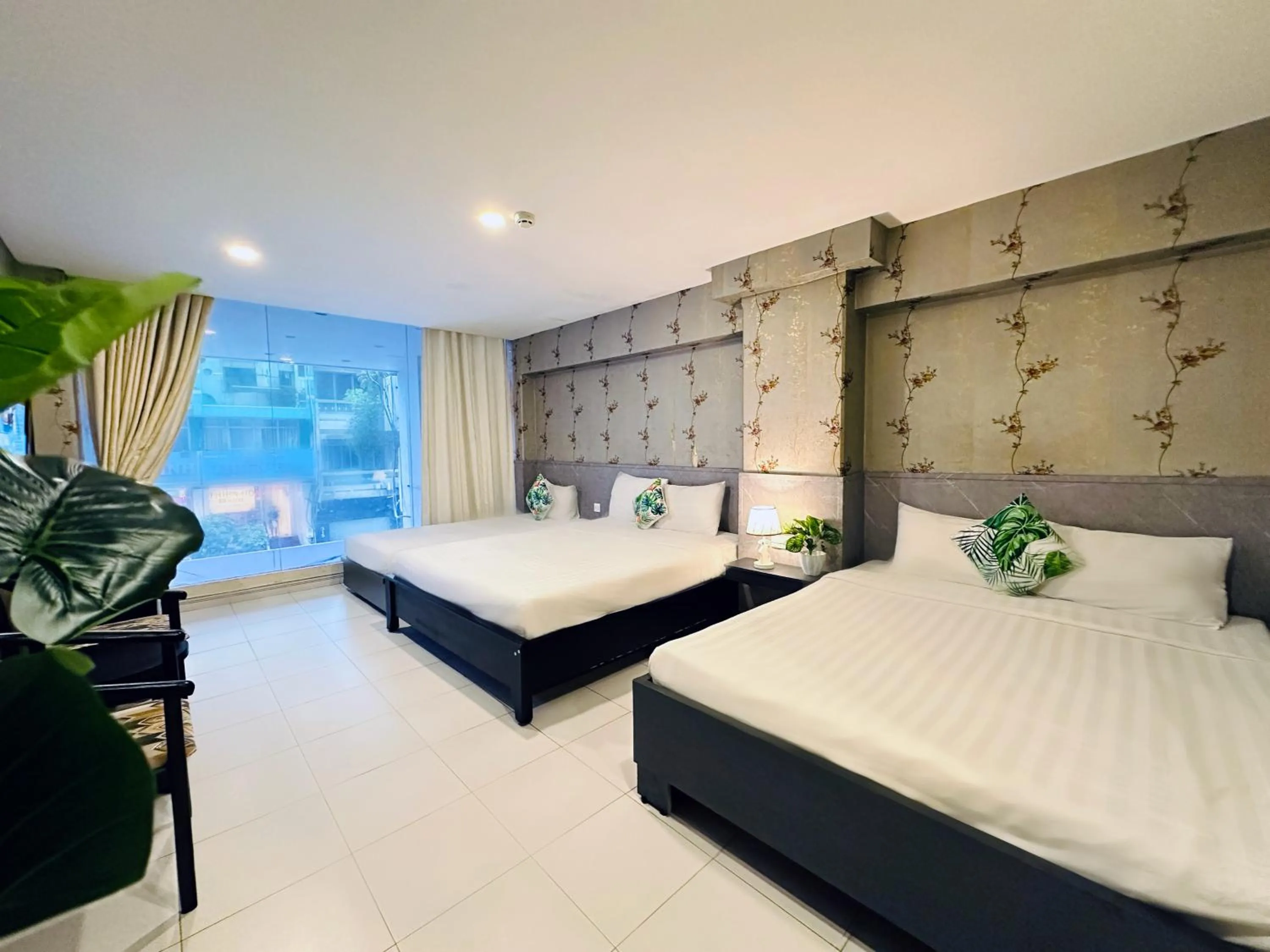 Bed in Centana Ben Thanh Hotel