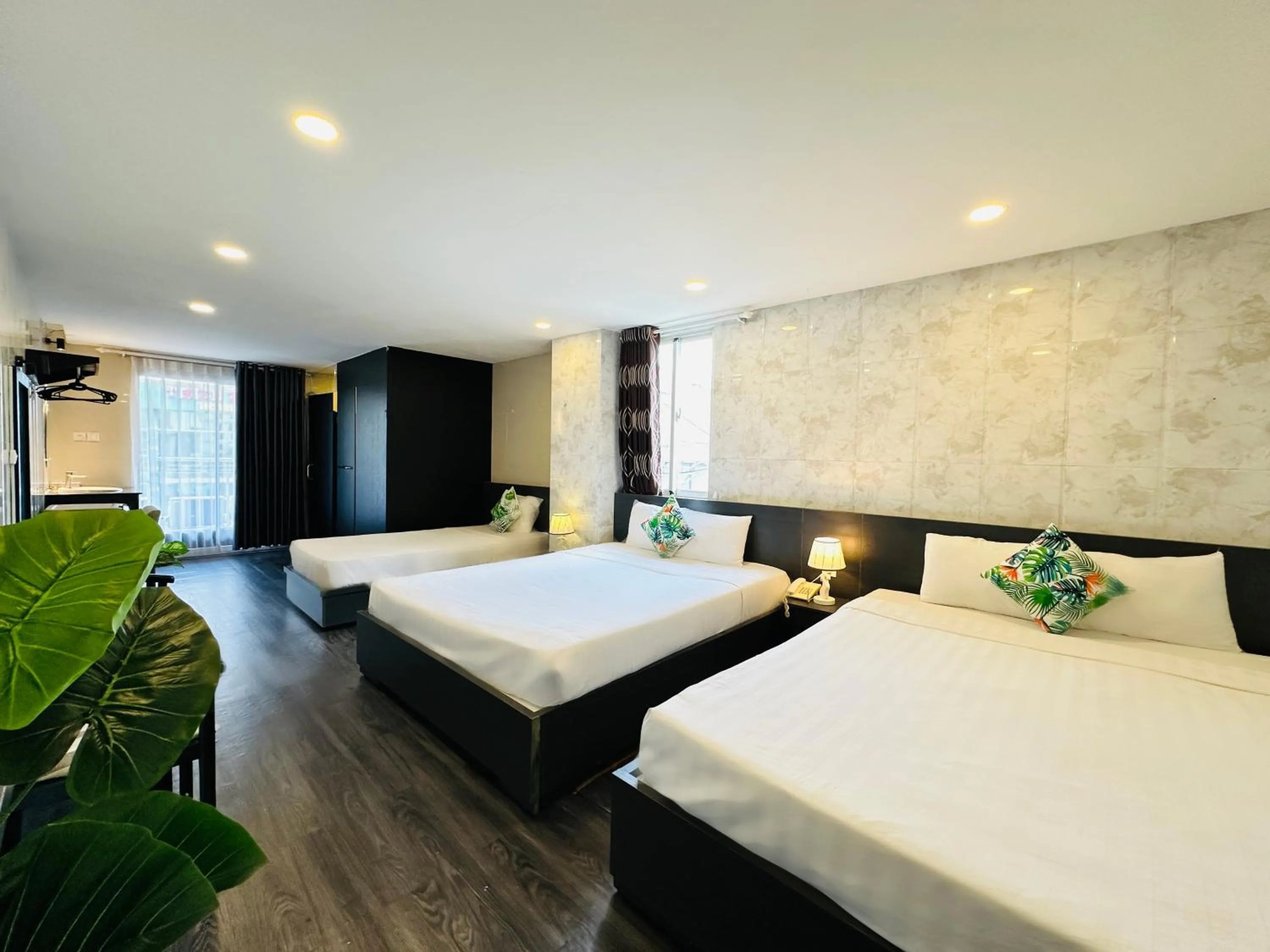 Bedroom, Bed in Centana Ben Thanh Hotel