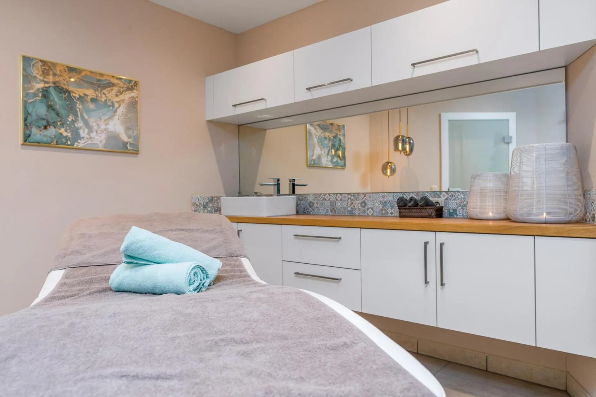 Spa and wellness centre/facilities, Bed in Kristall- & Vitalhotel Bergknappenhof