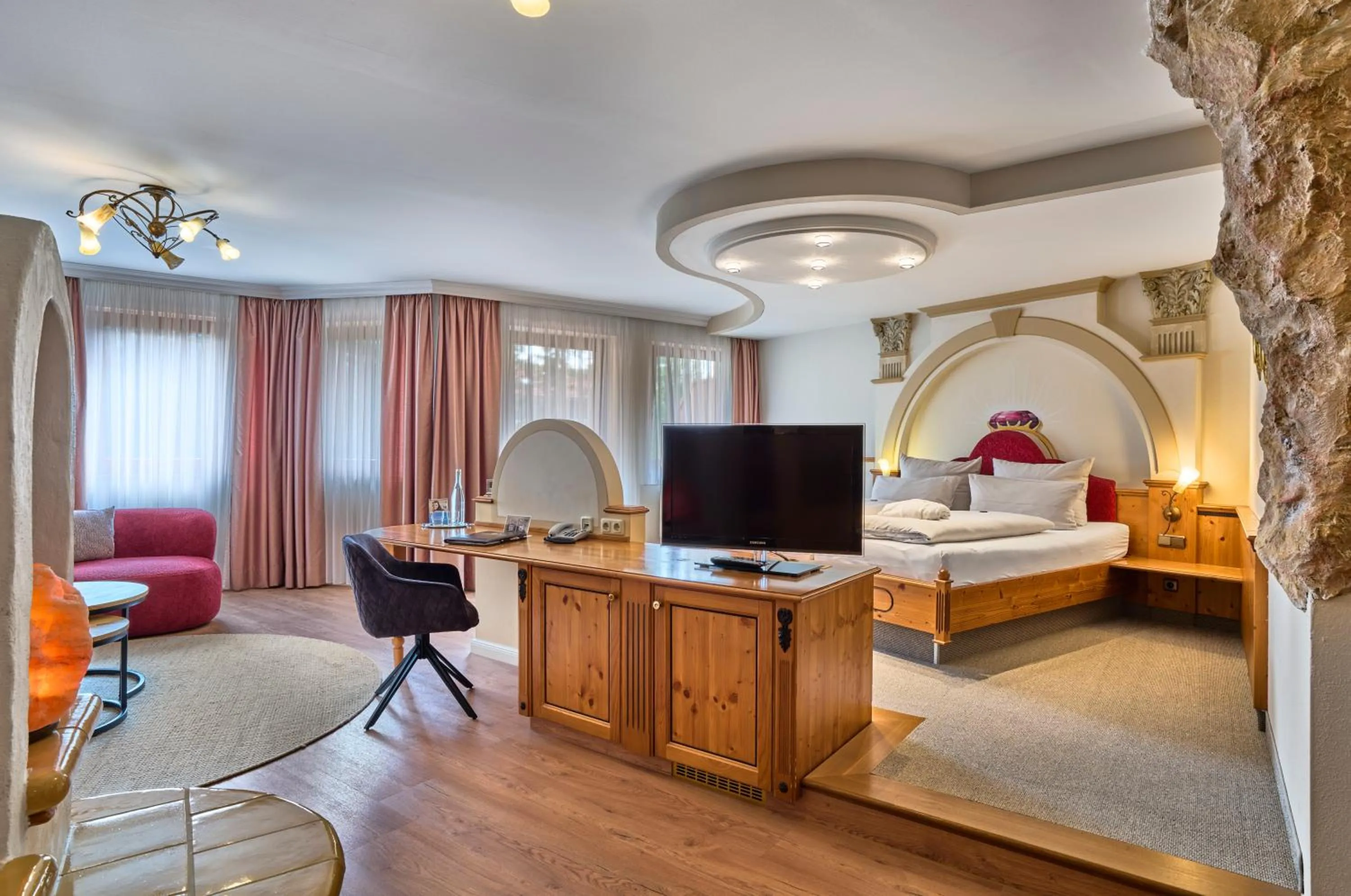 Bed in Kristall- & Vitalhotel Bergknappenhof