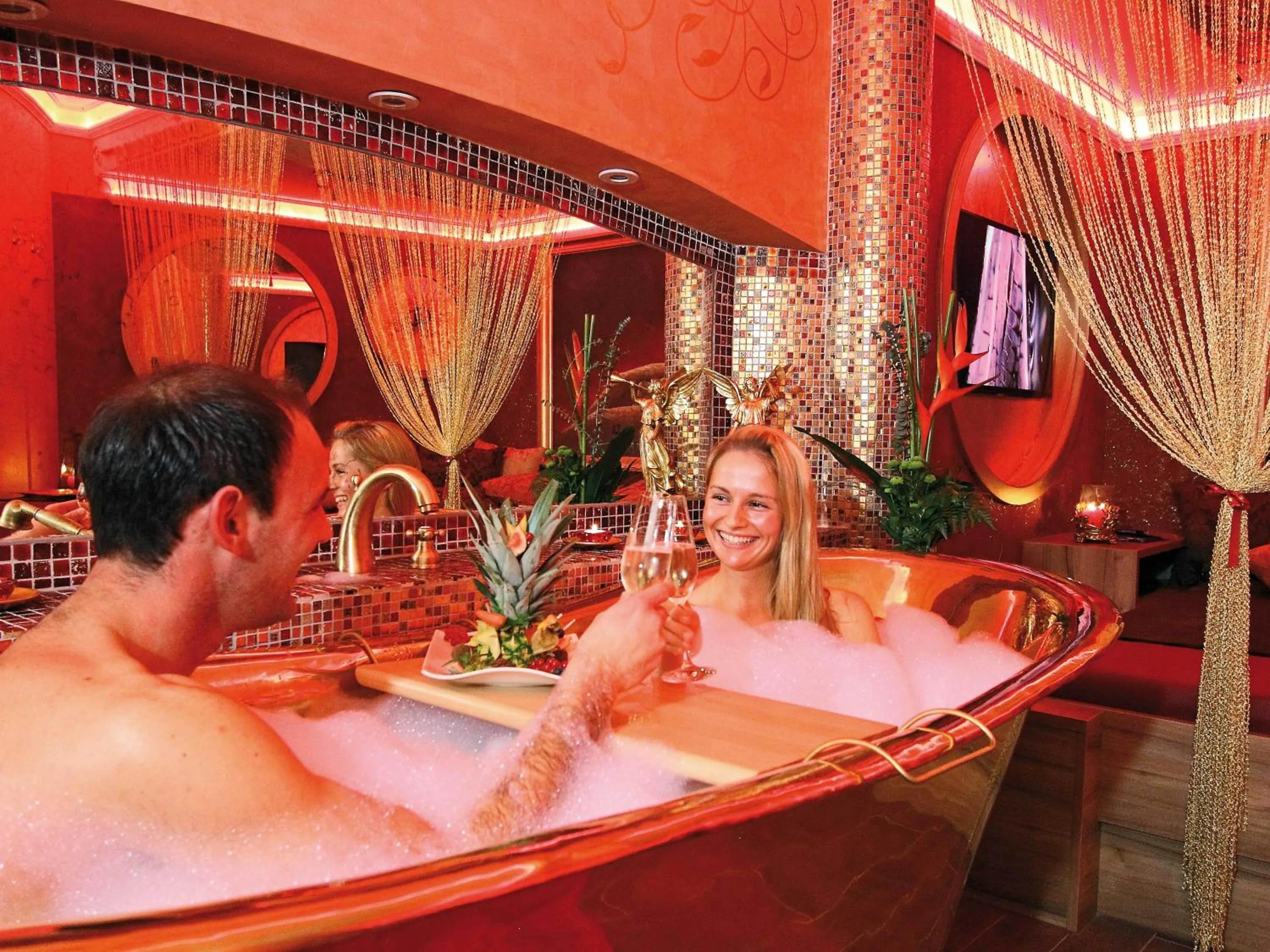 Guests in Kristall- & Vitalhotel Bergknappenhof