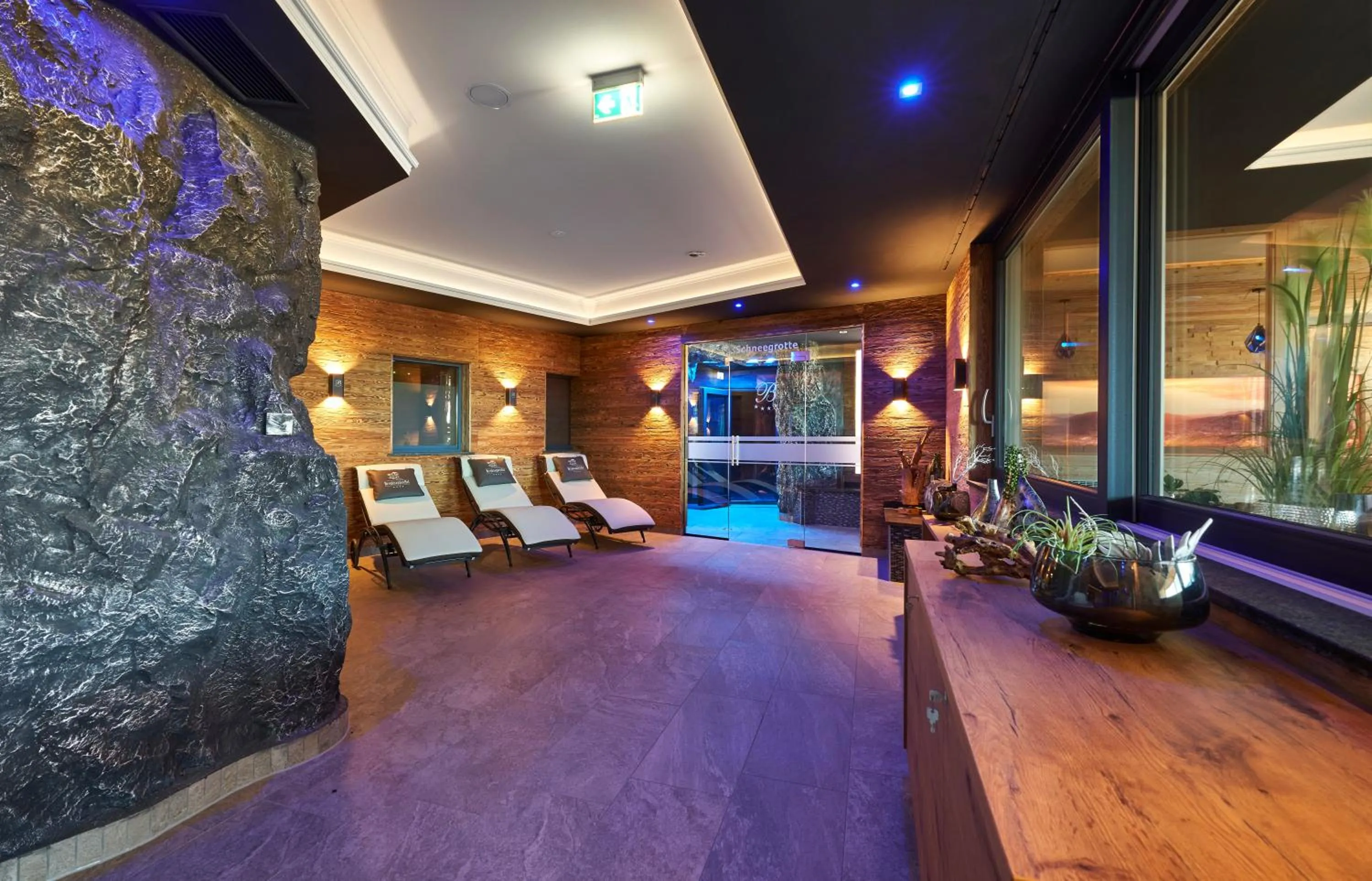 Sauna in Kristall- & Vitalhotel Bergknappenhof