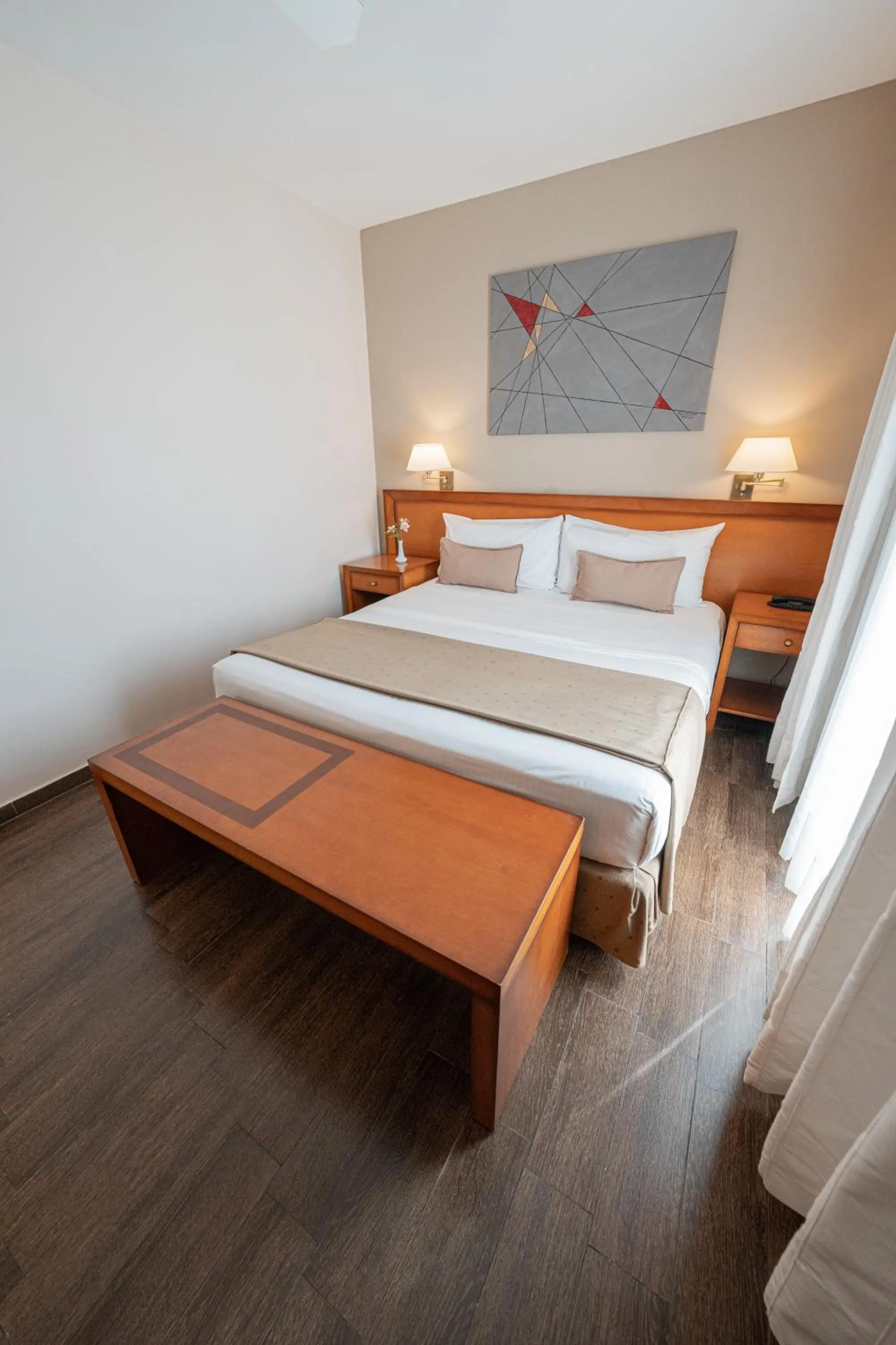 Bed in Hotel Riviera