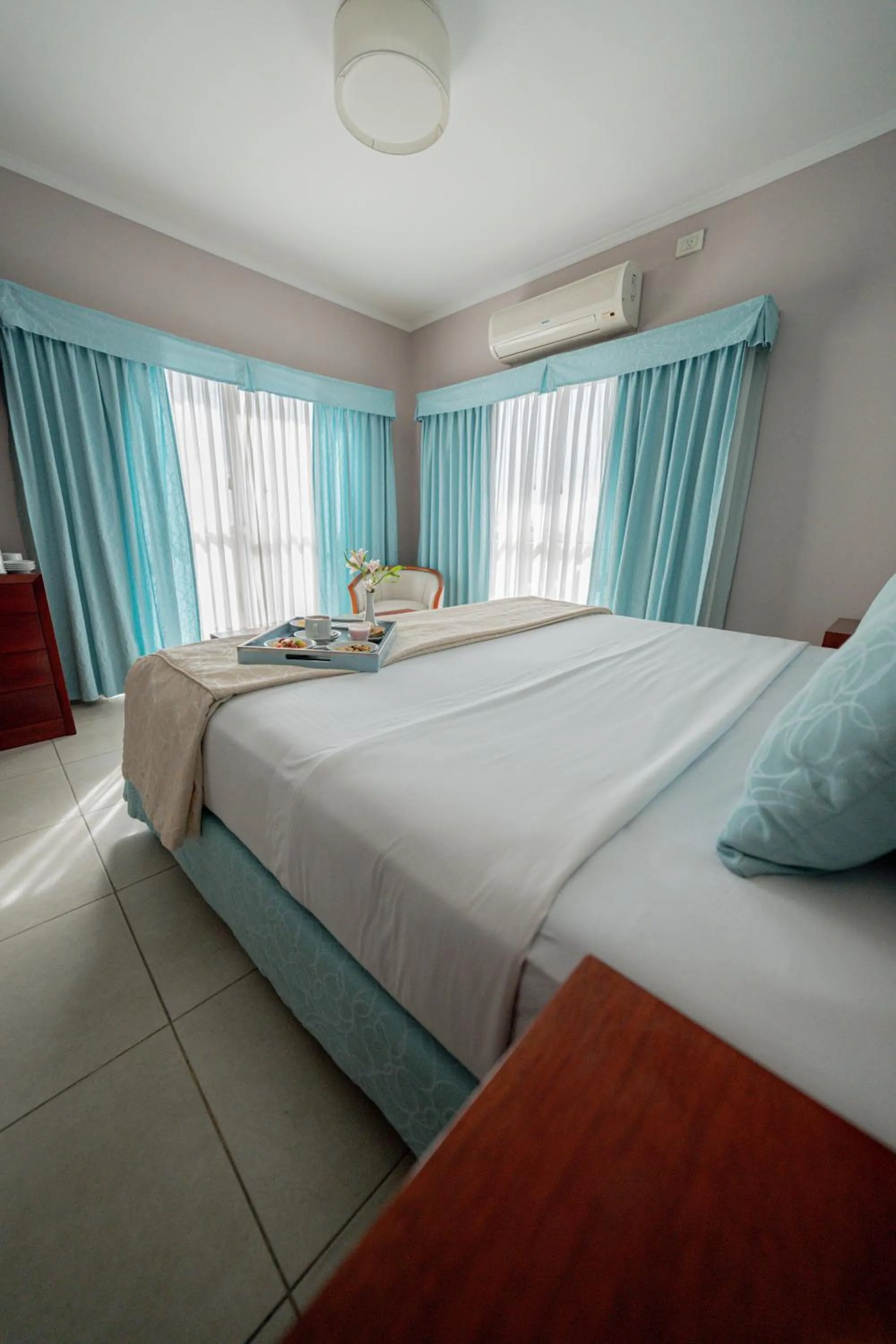 Bed in Hotel Riviera