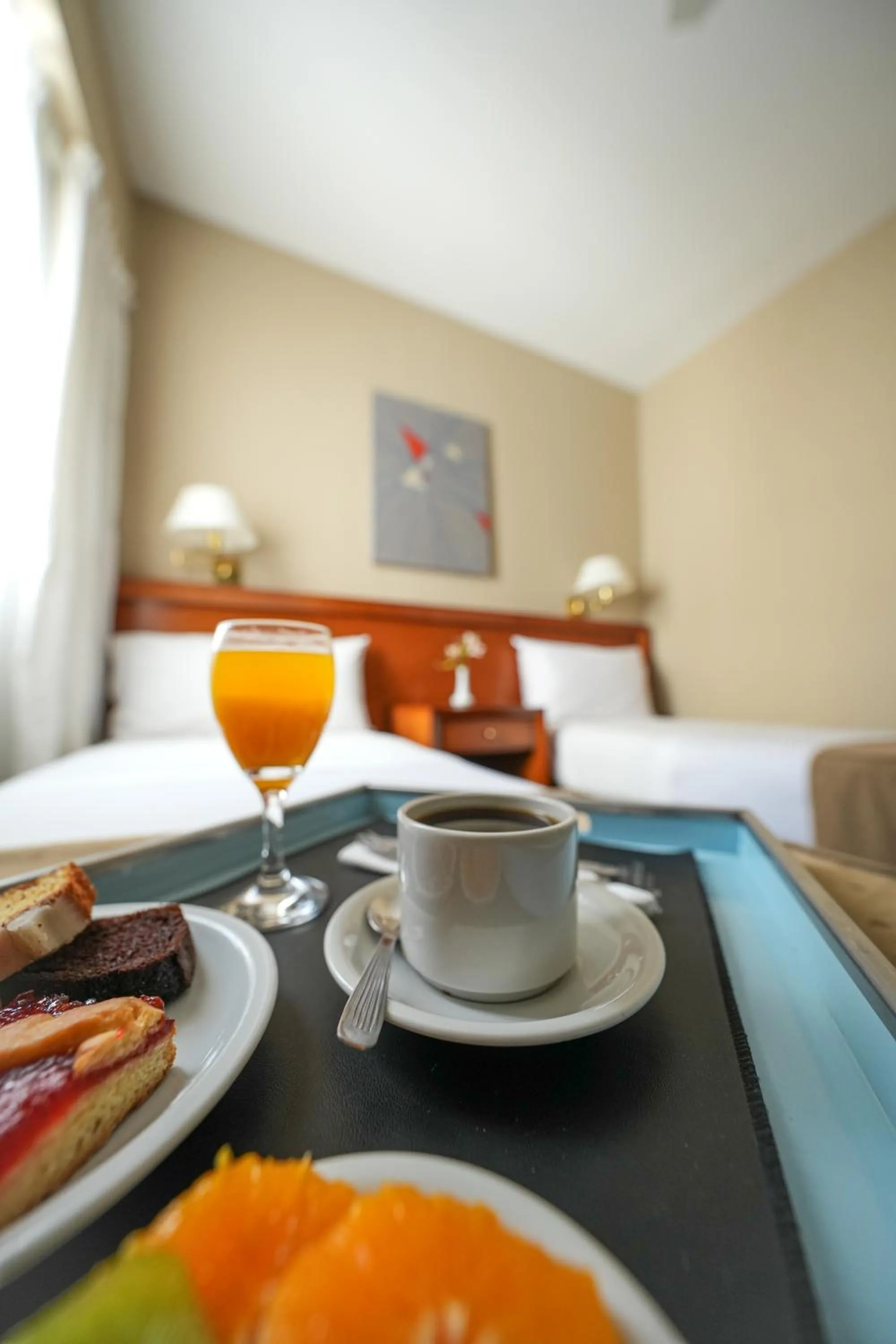 Bed in Hotel Riviera