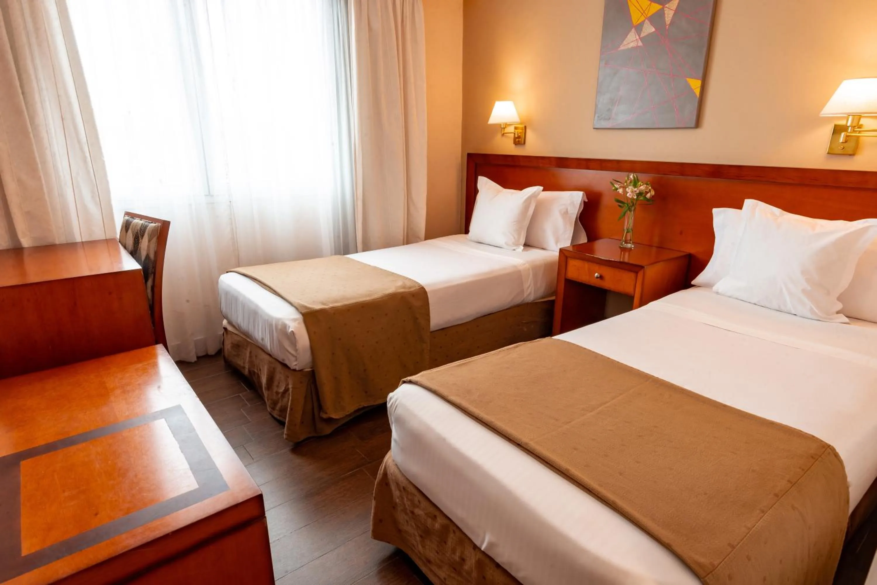 Bed in Hotel Riviera