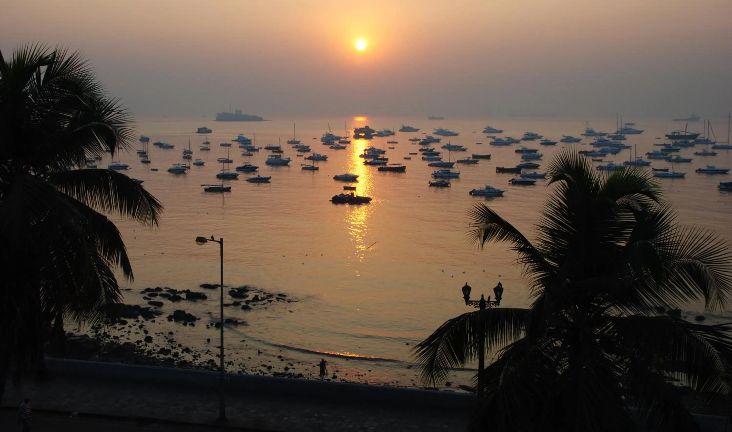 Sea view in Sea Palace Hotel - near Gateway of India