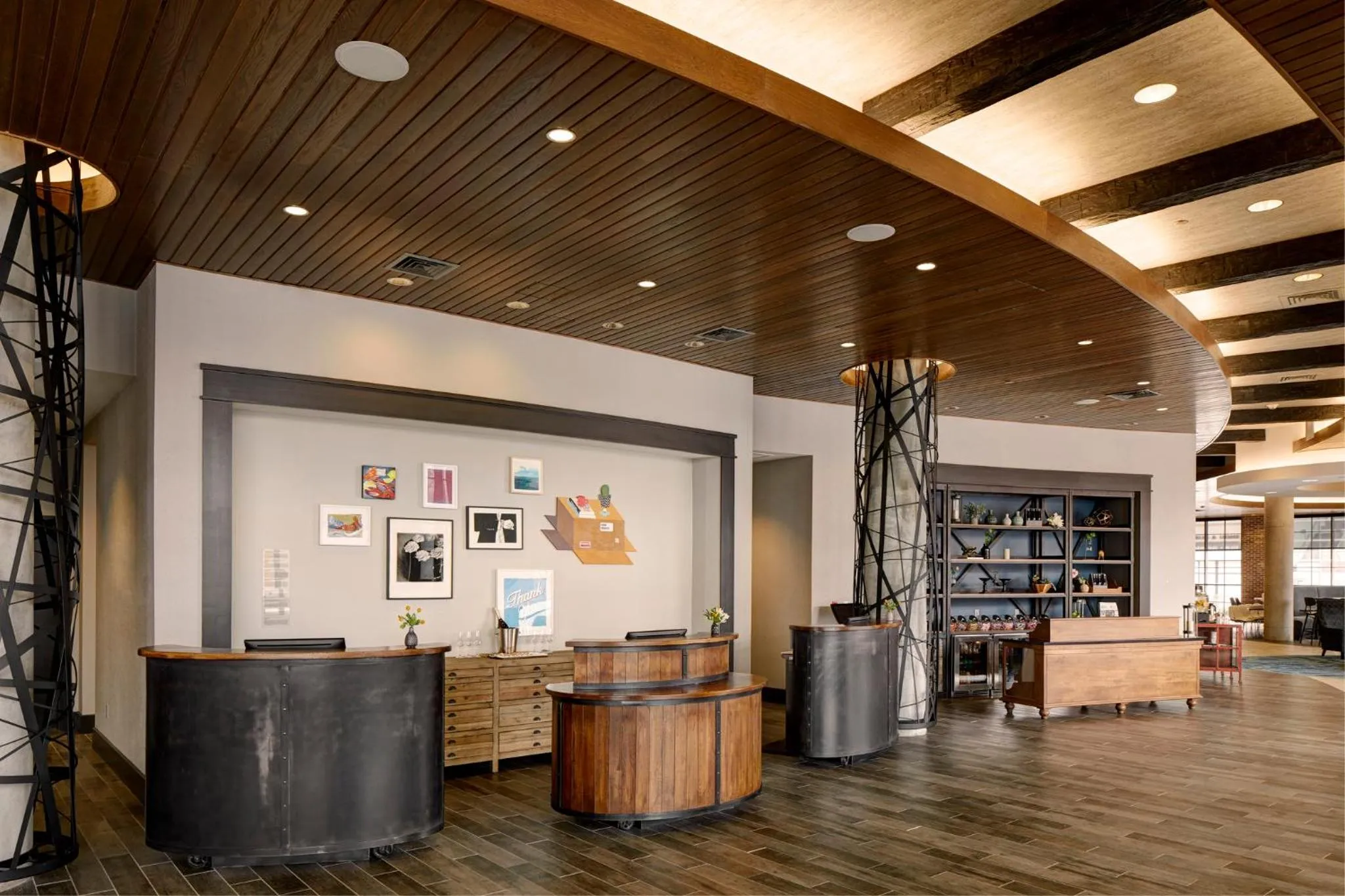 Lobby or reception in Archer Hotel Boston/Burlington