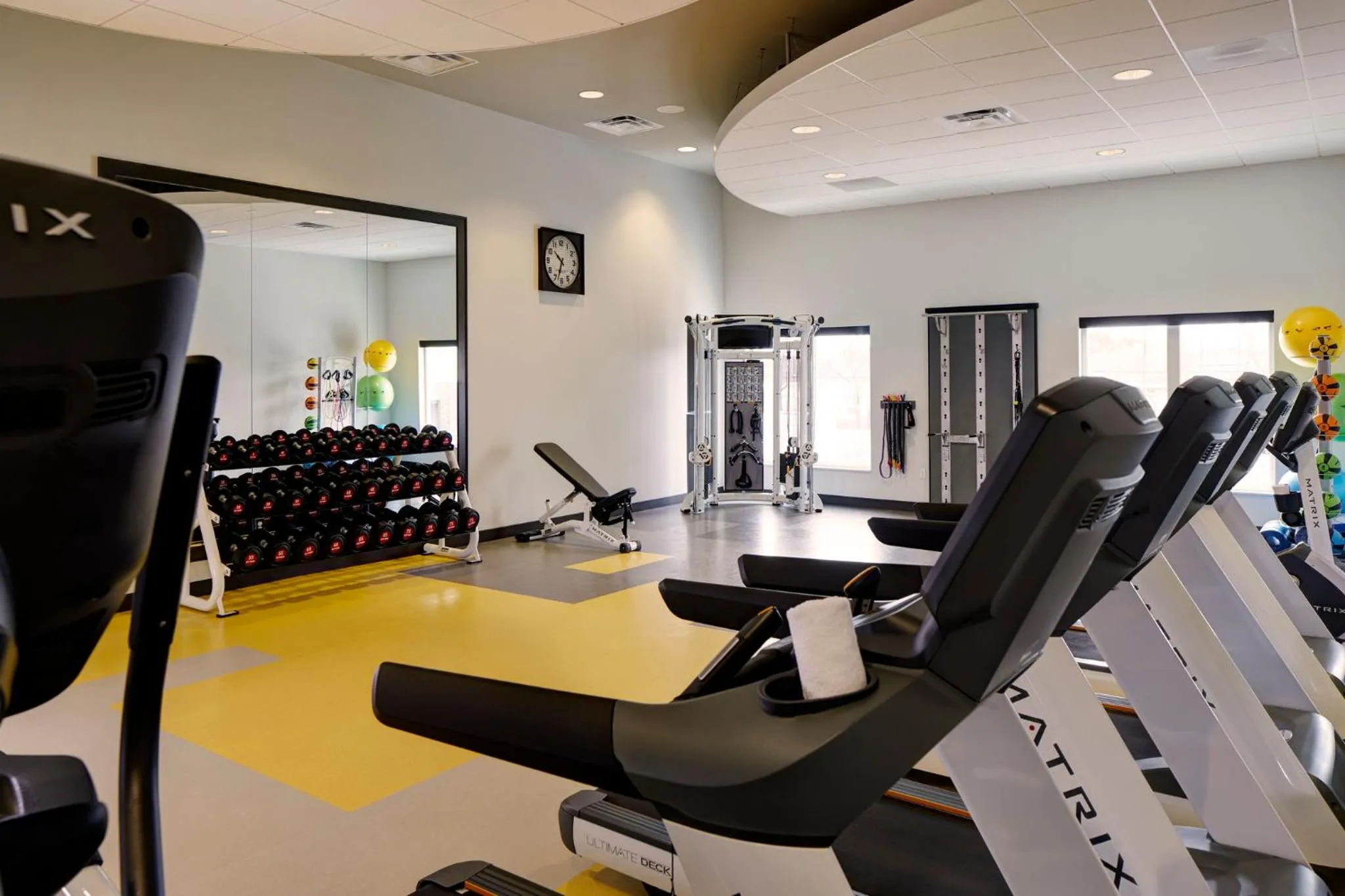 Fitness centre/facilities in Archer Hotel Boston/Burlington