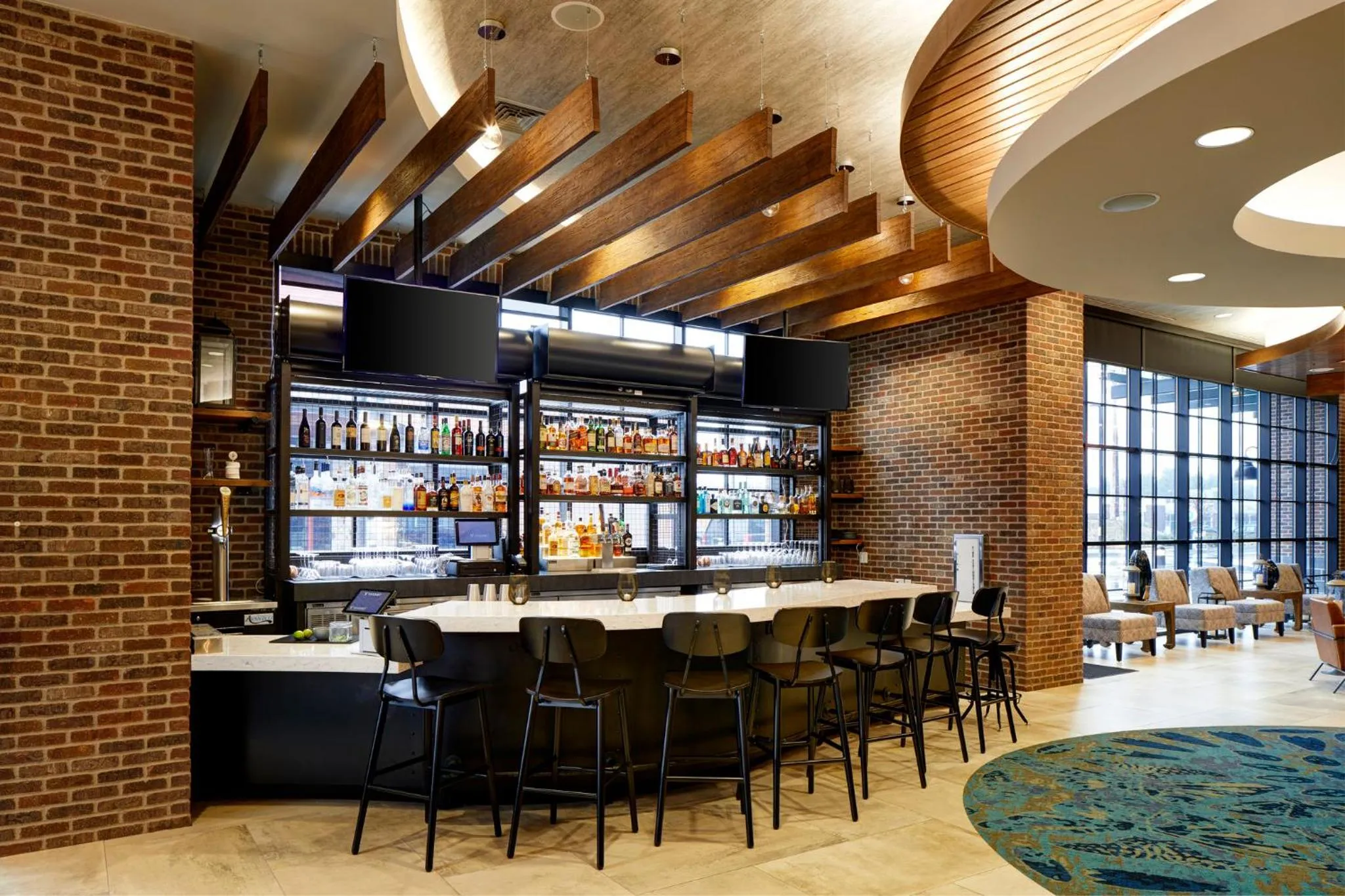 Lounge or bar in Archer Hotel Boston/Burlington