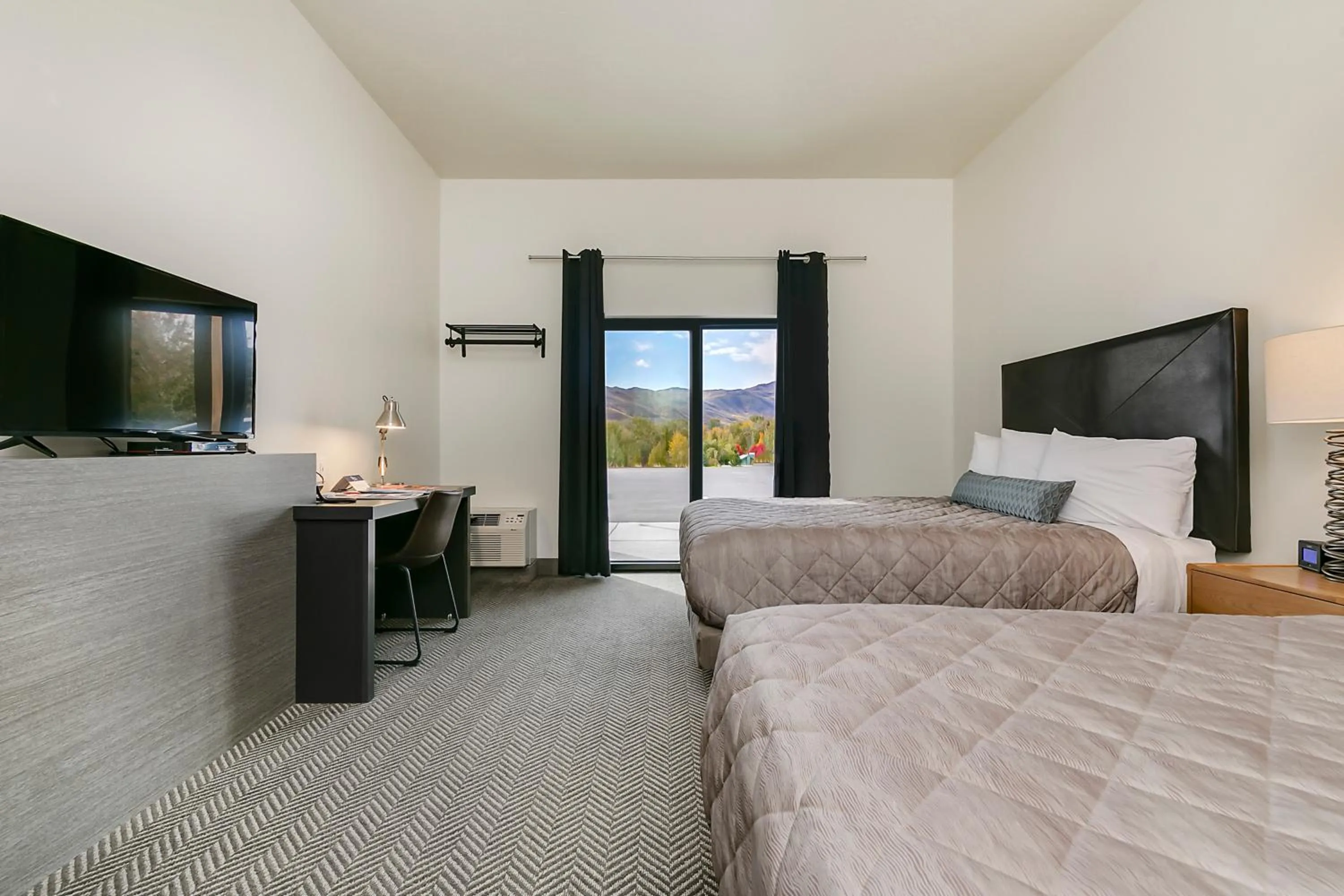 Bed in Silver Creek Hotel