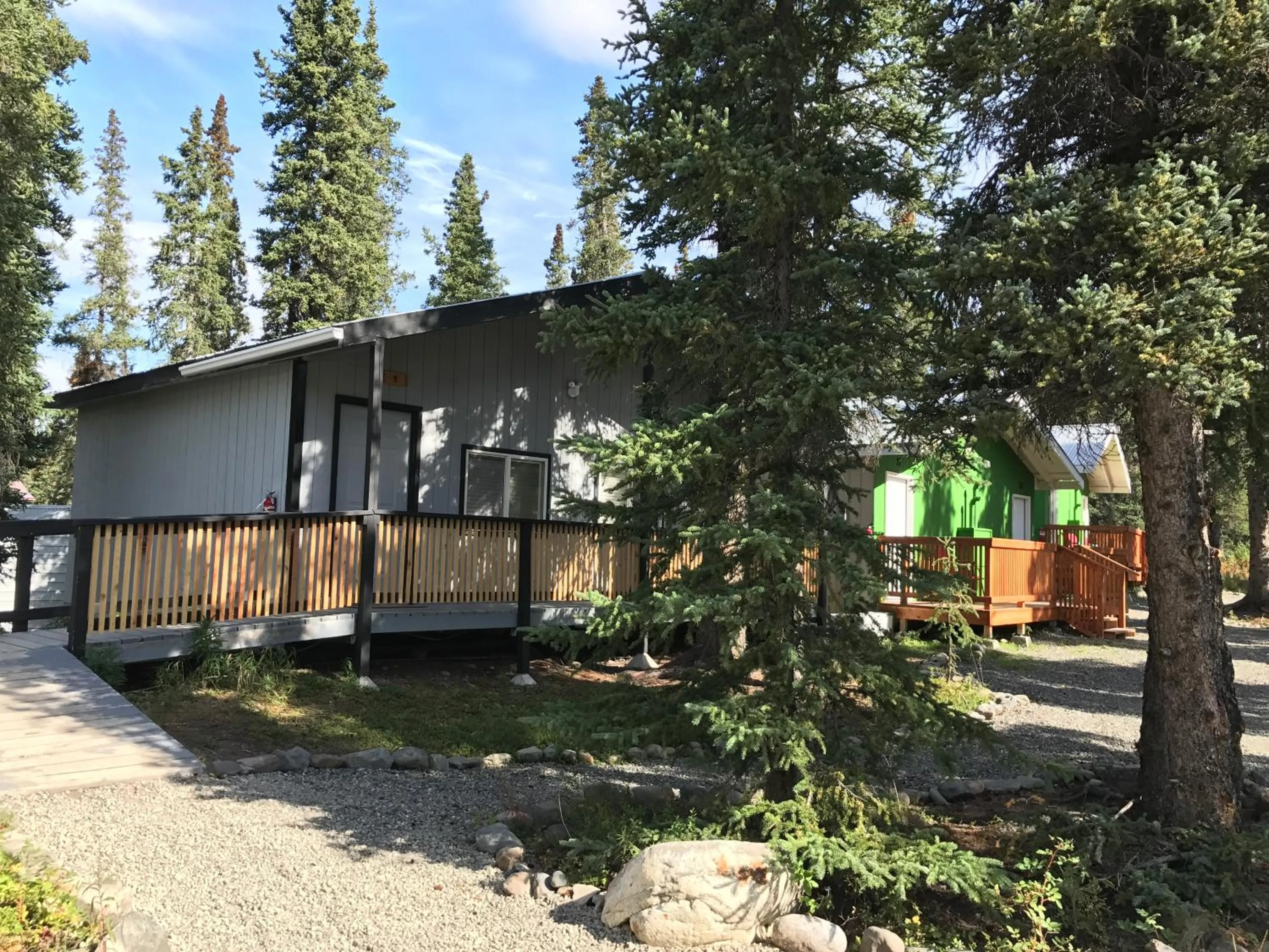 Property building in The Perch Resort