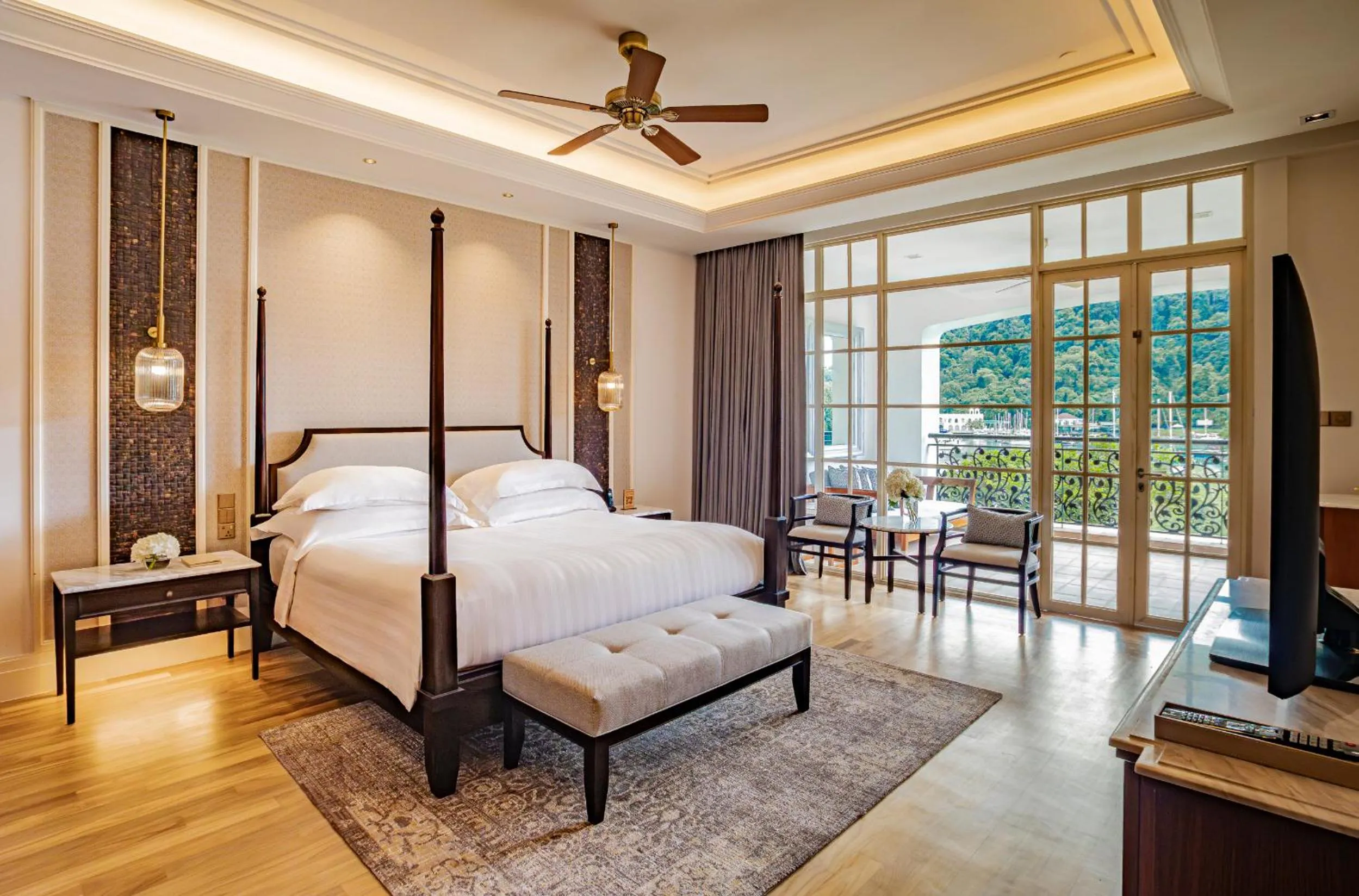 Bedroom, Bed in The Danna Langkawi - A Member of Small Luxury Hotels of the World