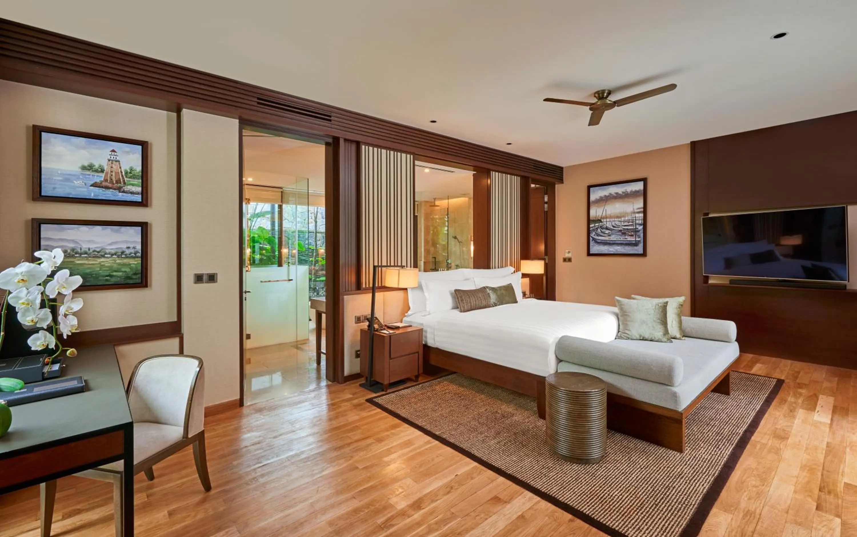 Bedroom, Bed in The Danna Langkawi - A Member of Small Luxury Hotels of the World