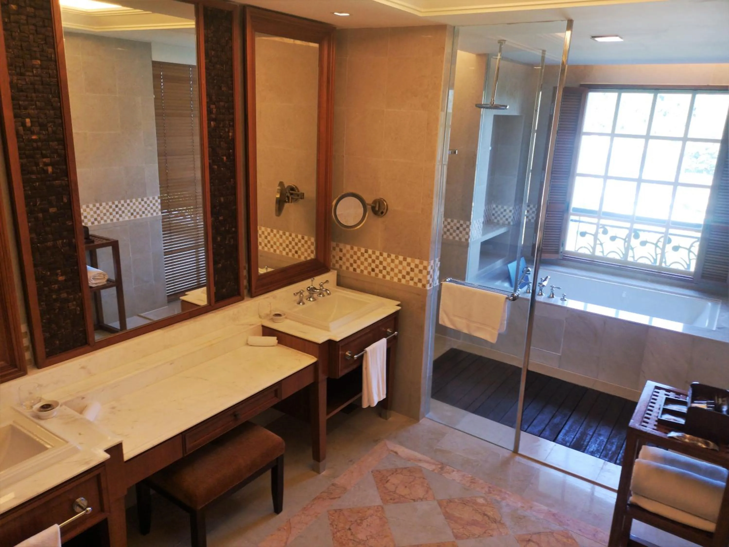 Bathroom, Bed in The Danna Langkawi - A Member of Small Luxury Hotels of the World