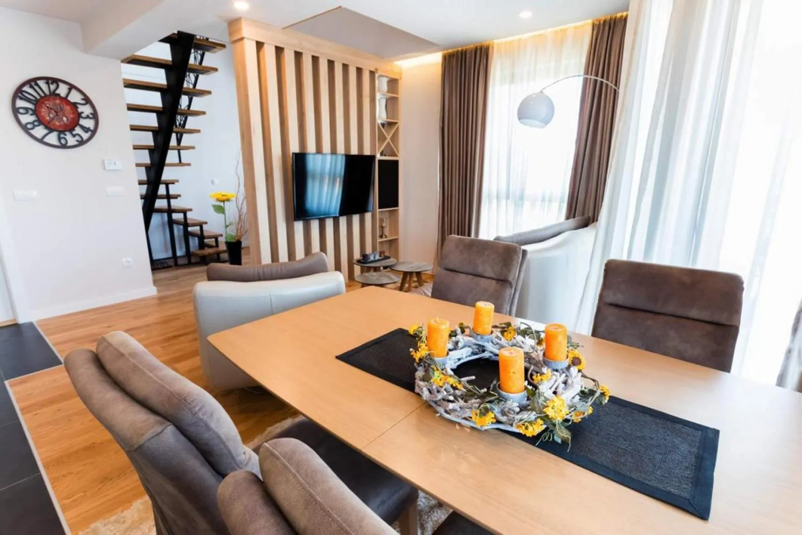 Communal lounge/ TV room in Vip Casa Club Zlatibor