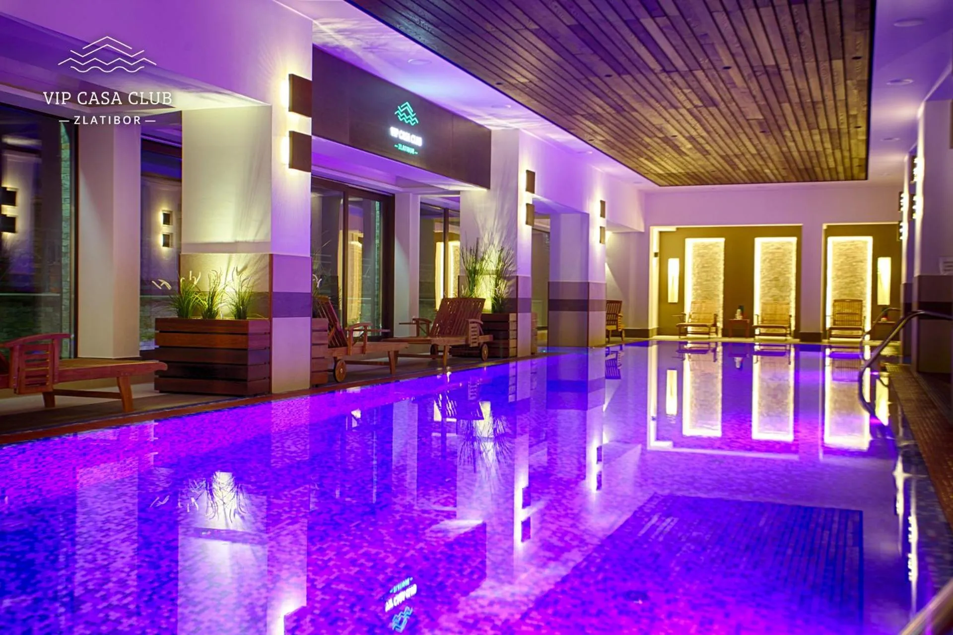 Swimming pool in Vip Casa Club Zlatibor