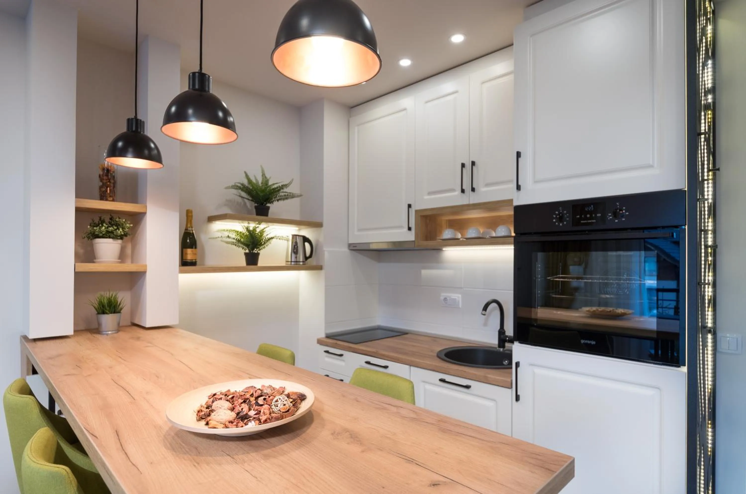 Kitchen or kitchenette in Vip Casa Club Zlatibor
