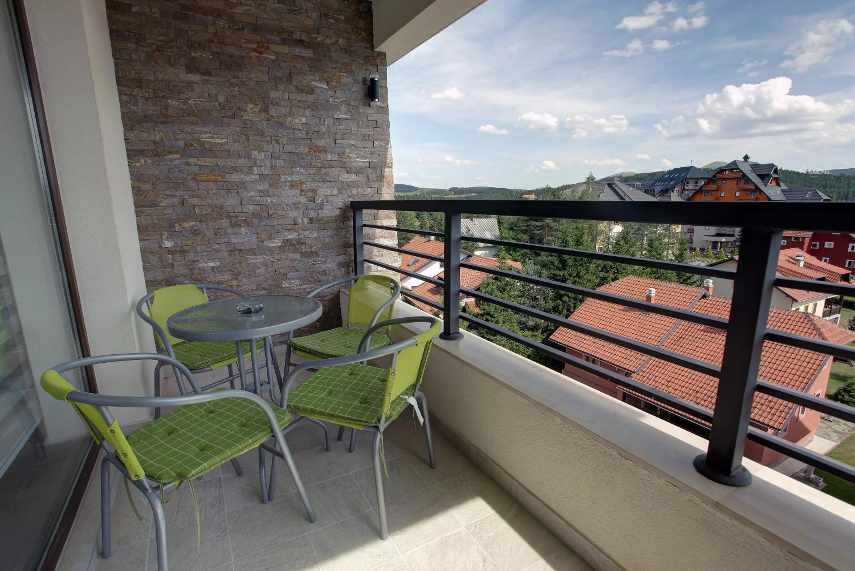 Balcony/Terrace in Vip Casa Club Zlatibor