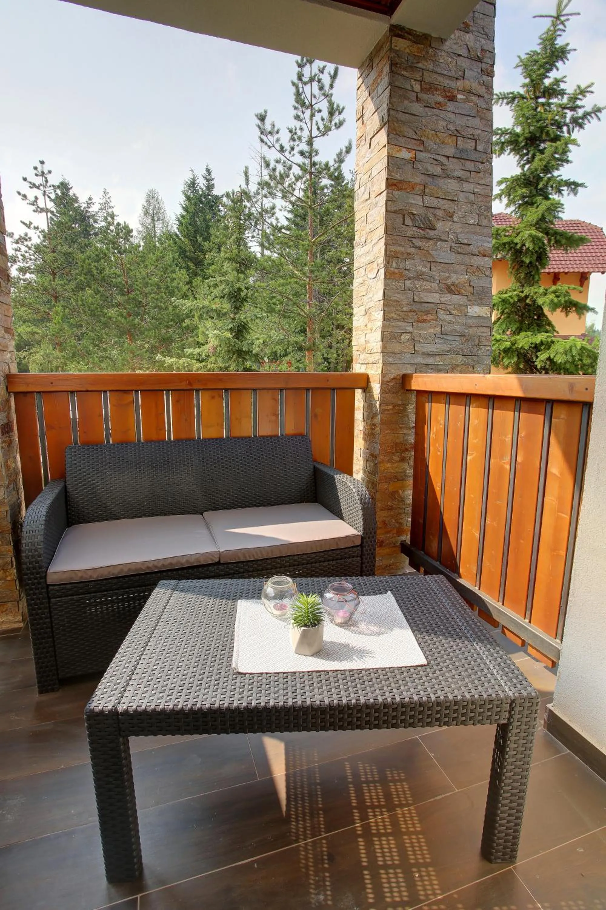 Balcony/Terrace in Vip Casa Club Zlatibor