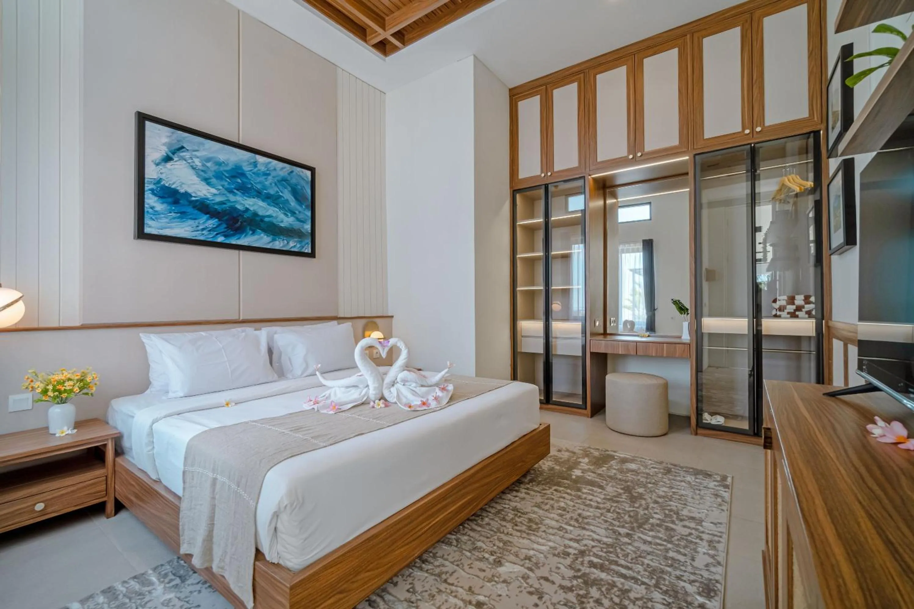 Bedroom, Bed in Nusa Dua Bayview Villas