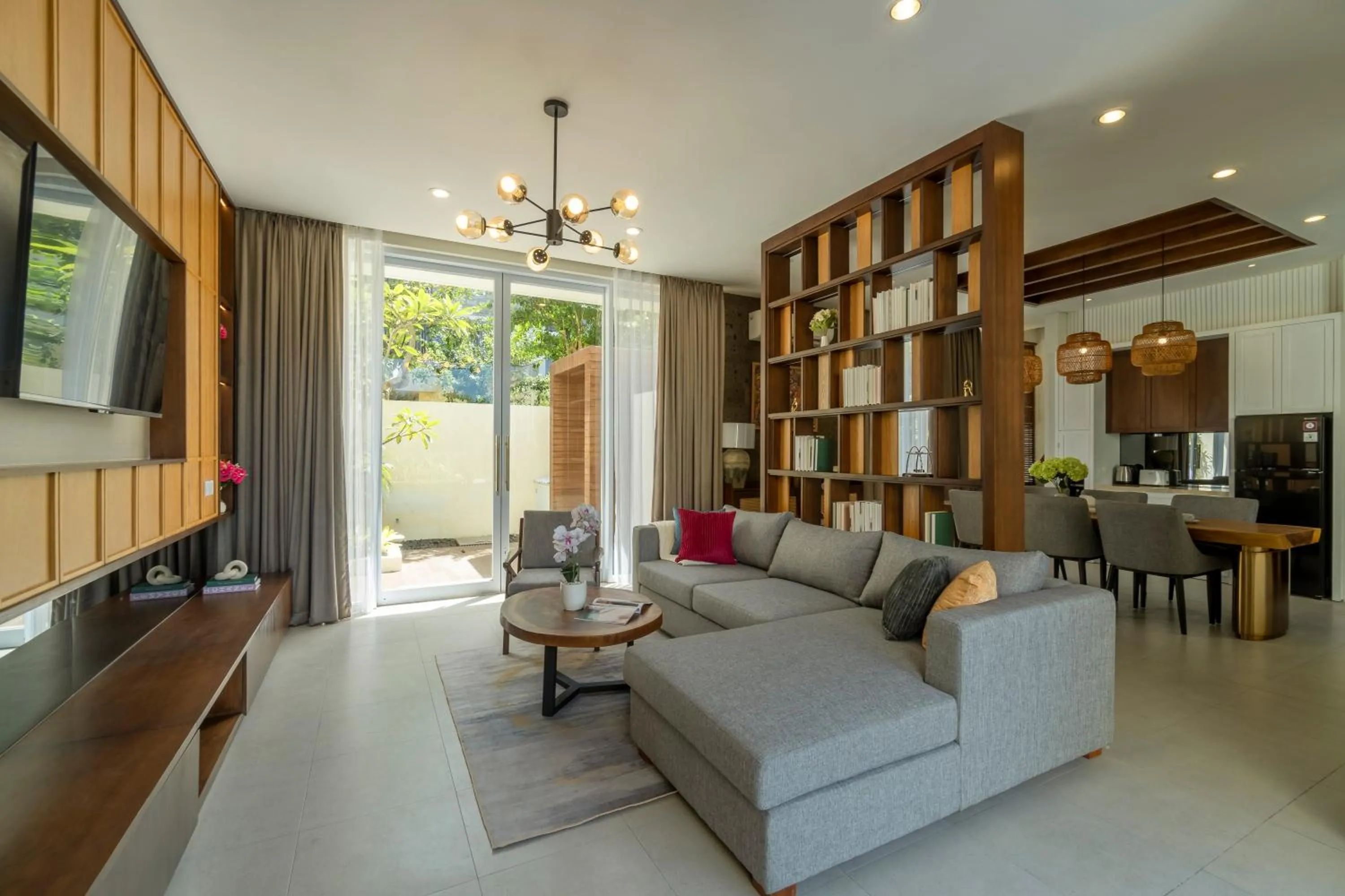 Living room in Nusa Dua Bayview Villas