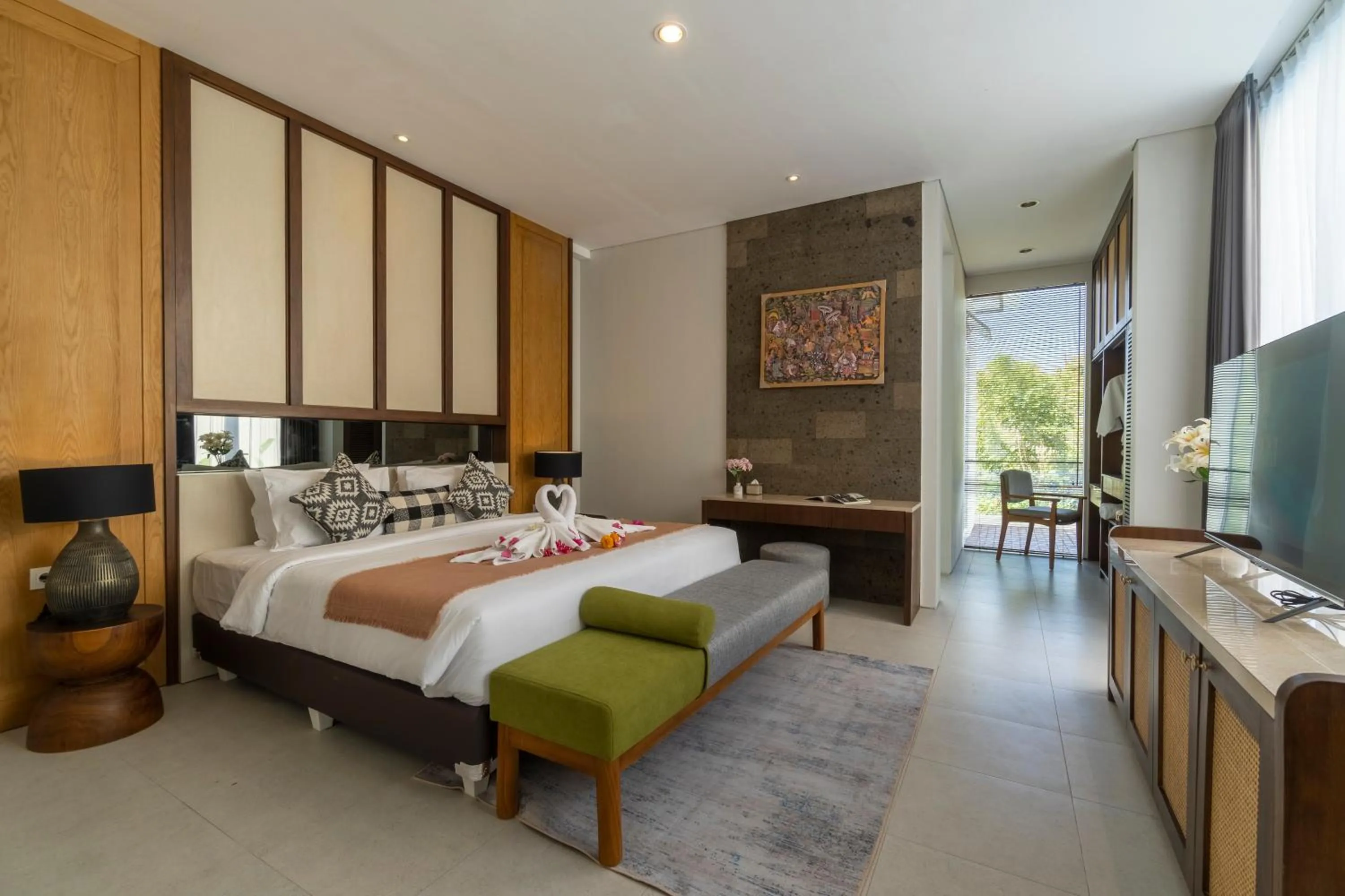 Bedroom, Bed in Nusa Dua Bayview Villas