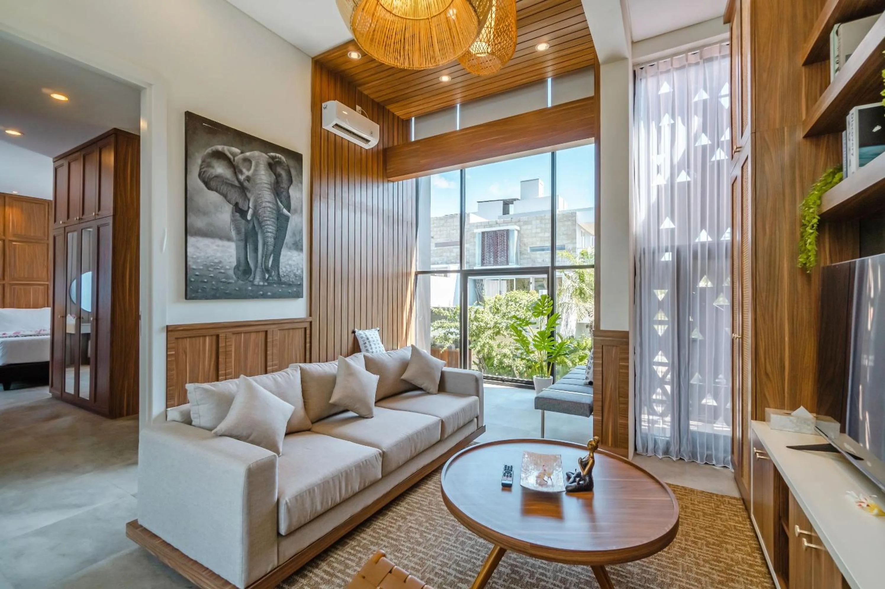 Living room in Nusa Dua Bayview Villas