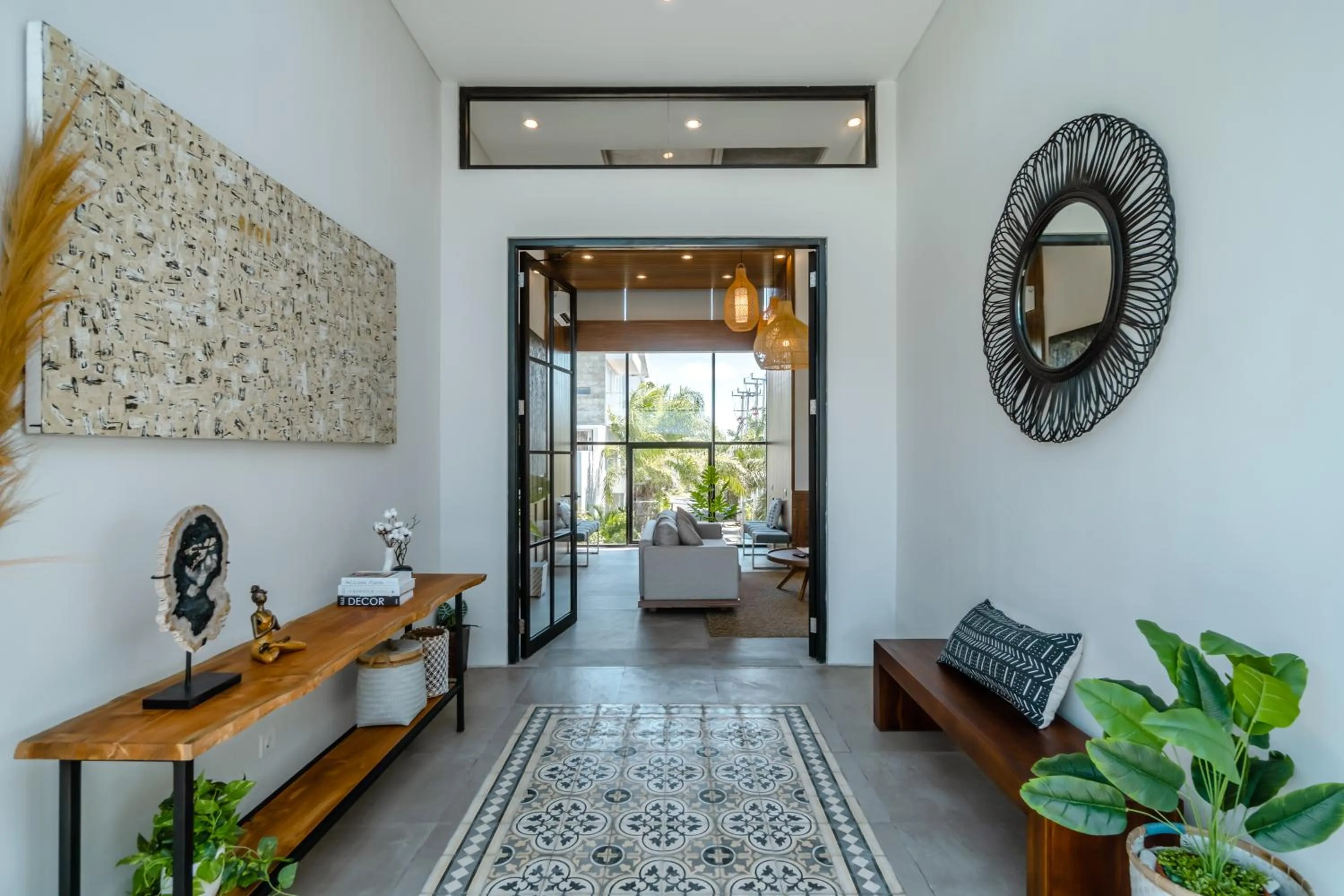 Living room in Nusa Dua Bayview Villas