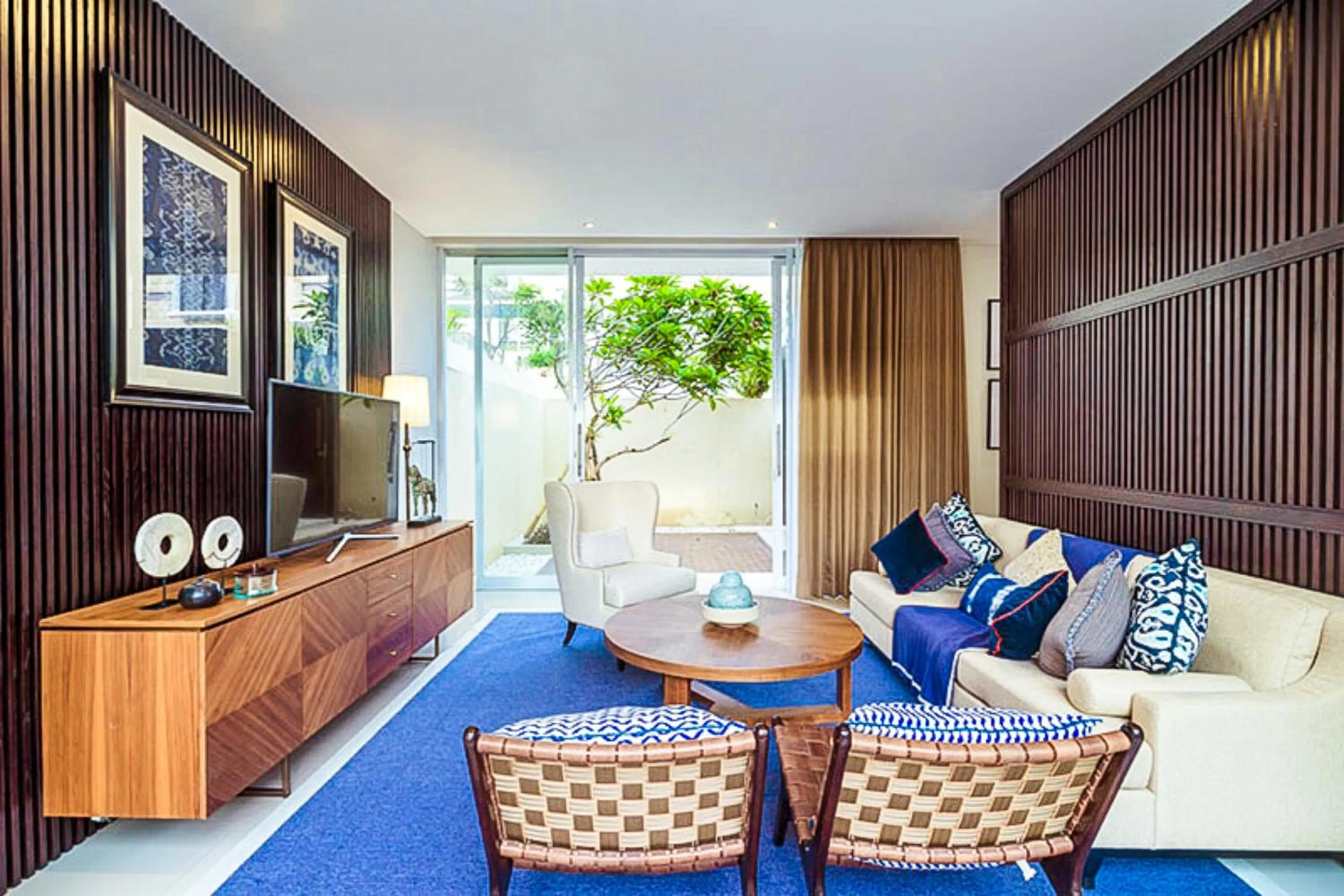 Living room in Nusa Dua Bayview Villas