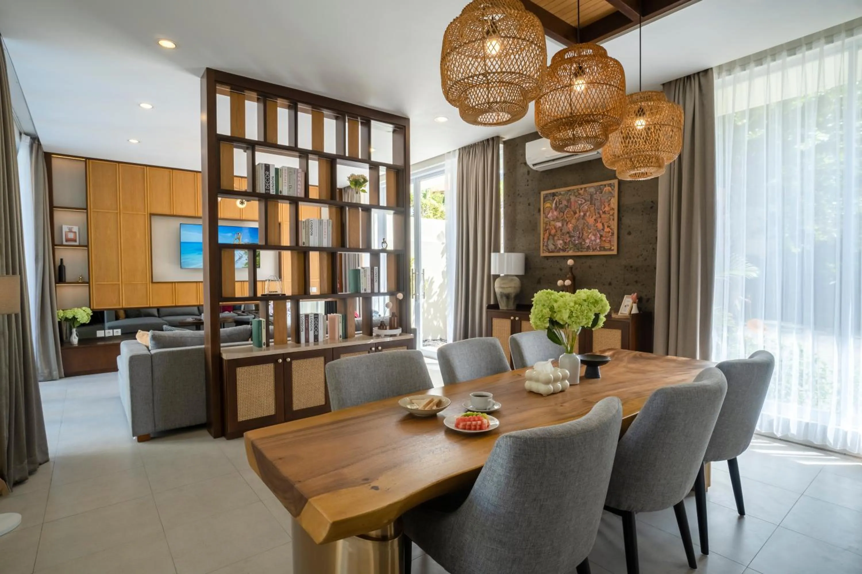 Dining area in Nusa Dua Bayview Villas